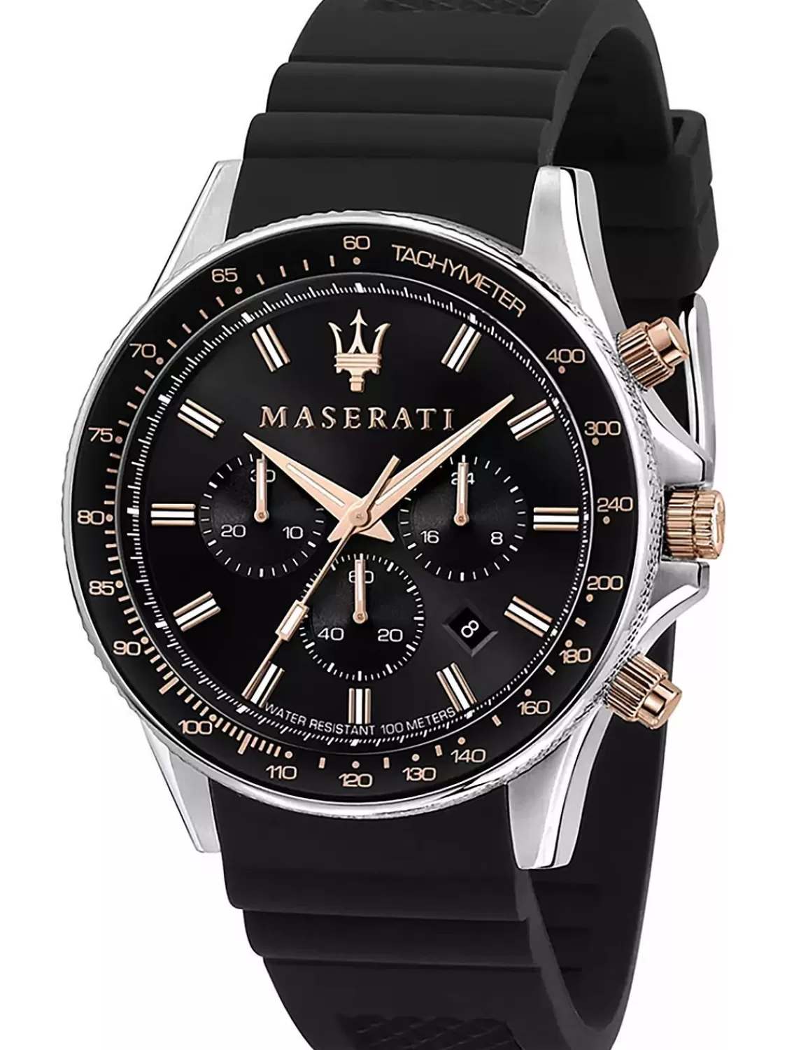 Maserati Herren-Armbanduhr Chronograph Sfida Bicolor | Herrenuhren