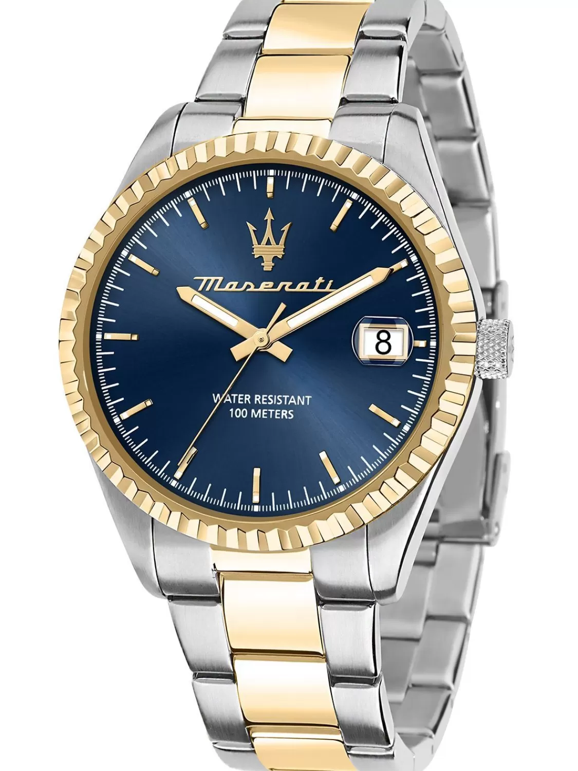 Maserati Herren-Armbanduhr Competizione Bicolor/Blau | Herrenuhren