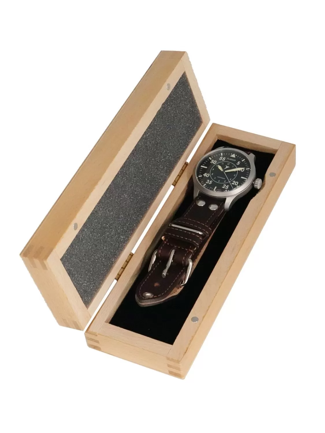 Messerschmitt Herrenuhr Automatik Mit Lederband Limited Edition | Herrenuhren