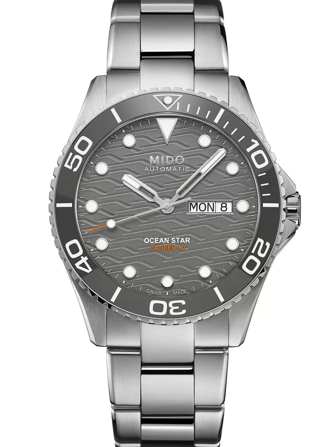 Mido Automatik Herren-Taucheruhr Ocean Star 200C Grau | Herrenuhren