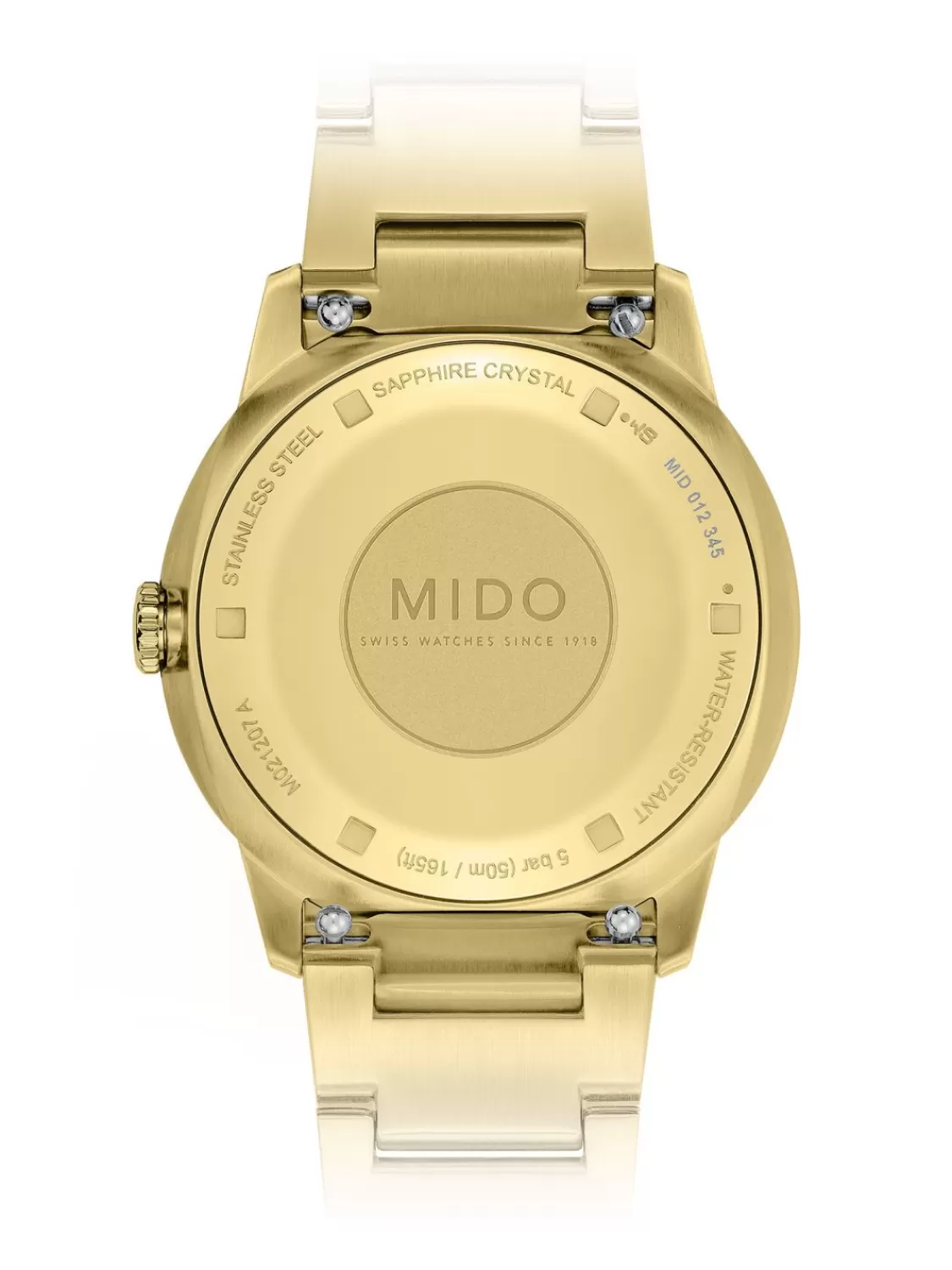 Mido Damenuhr Automatik Commander Lady Goldfarben | Damenuhren