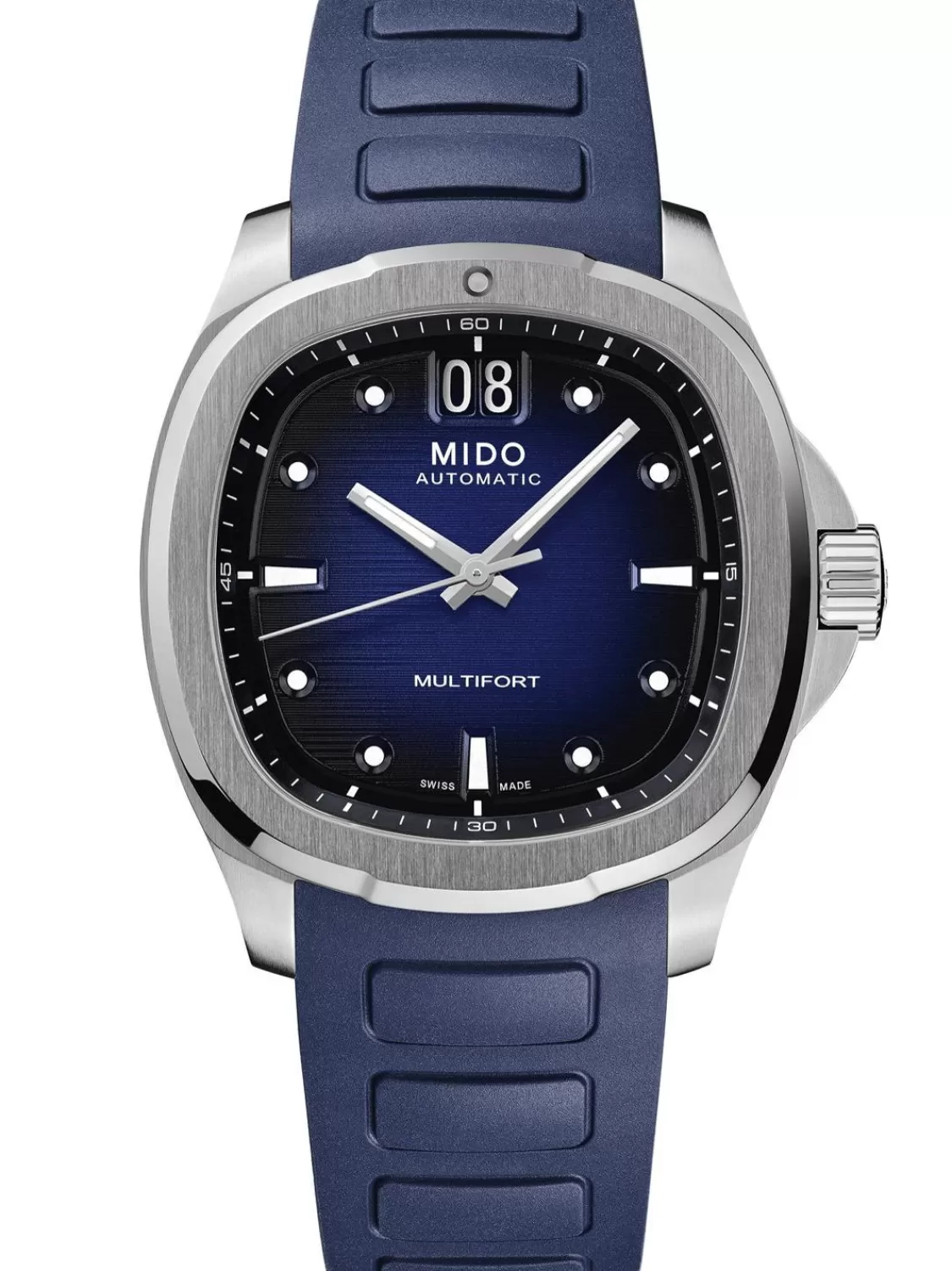 Mido Herren-Automatikuhr Multifort Tv Big Date Blau | Herrenuhren