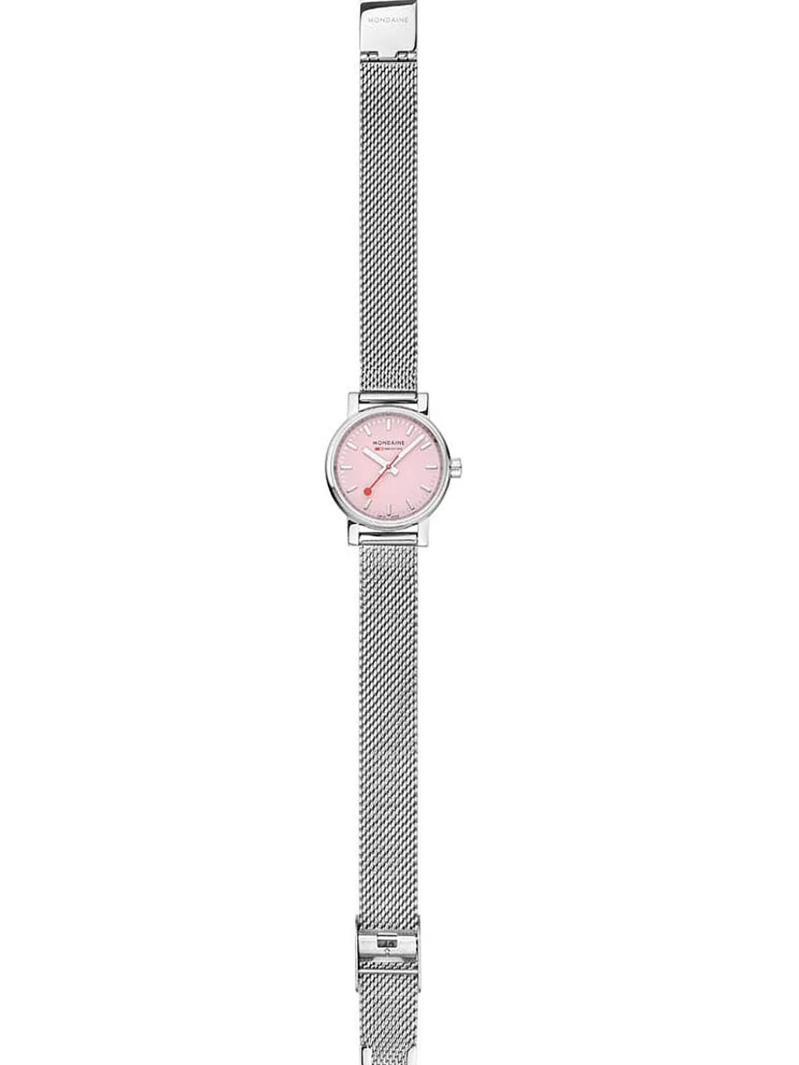 Mondaine Damenuhr Evo2 Milanaiseband Rosa 26 Mm | Damenuhren