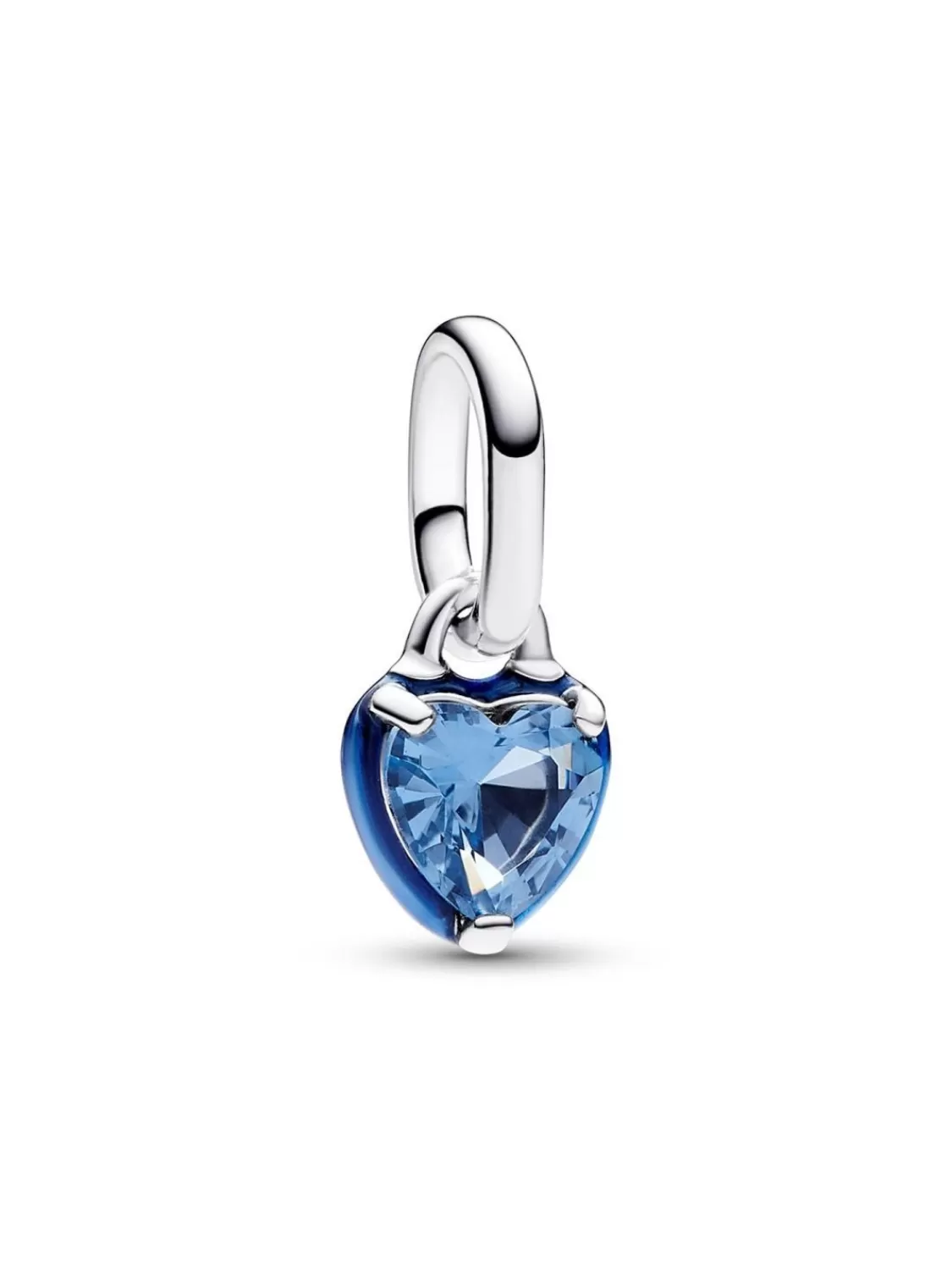 Pandora Anhanger Silber Blaues Chakra Herz | Damenschmuck