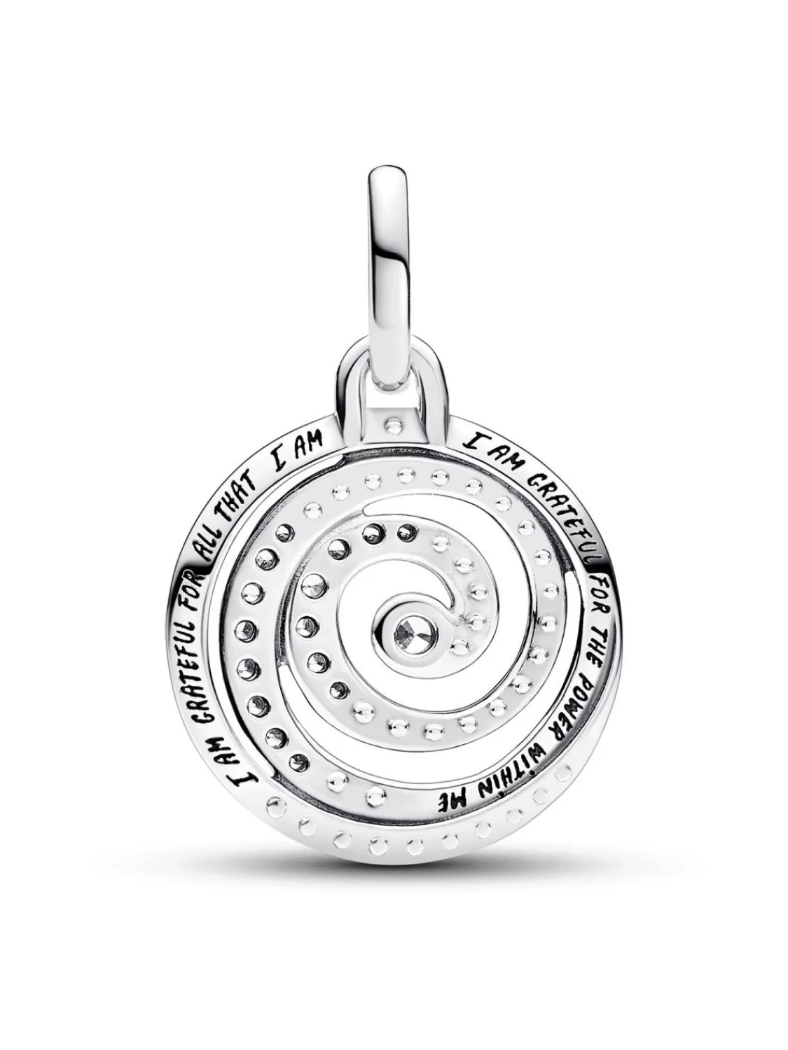 Pandora Anhanger Silber Dankbarkeitsspirale | Damenschmuck