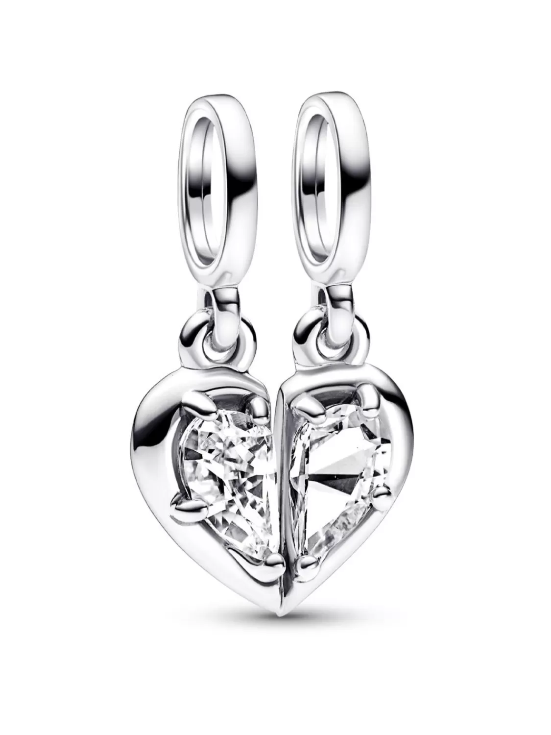 Pandora Anhanger Teilbares Herz Mutter & Tochter | Damenschmuck