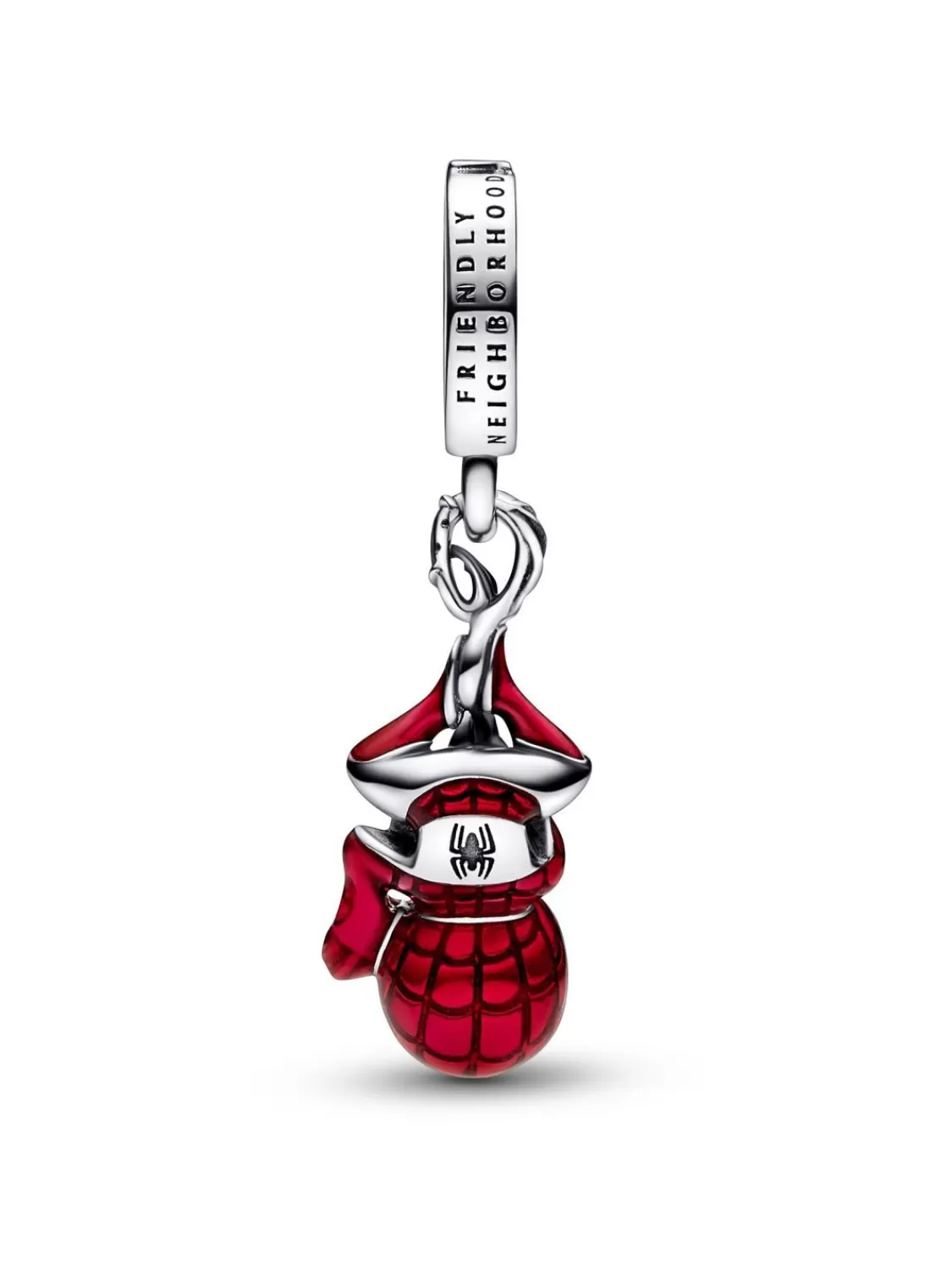 Pandora Charm Anhanger Hangender Spiderman | Damenschmuck