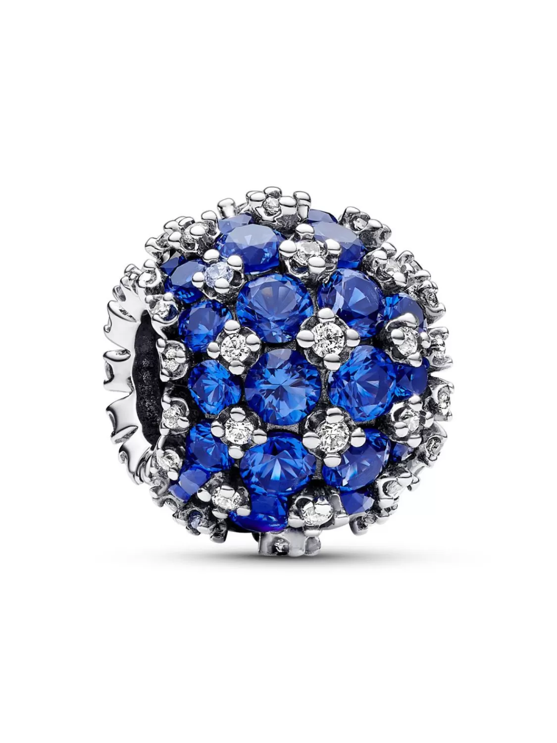 Pandora Charm Funkelndes Pave Rund Blau | Damenschmuck