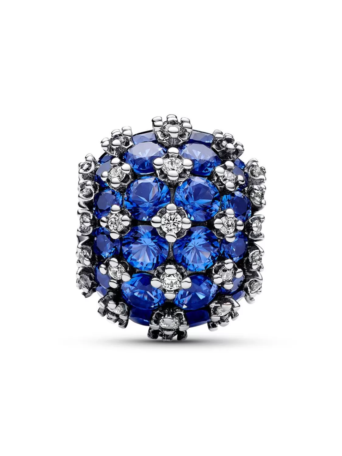 Pandora Charm Funkelndes Pave Rund Blau | Damenschmuck