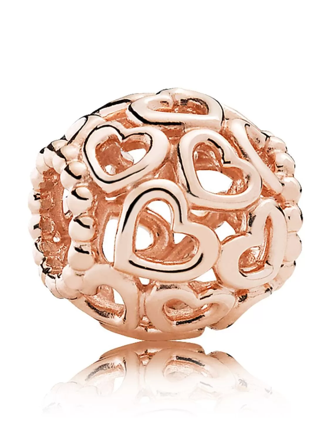 Pandora Charm Herzstrudel Rose | Damenschmuck