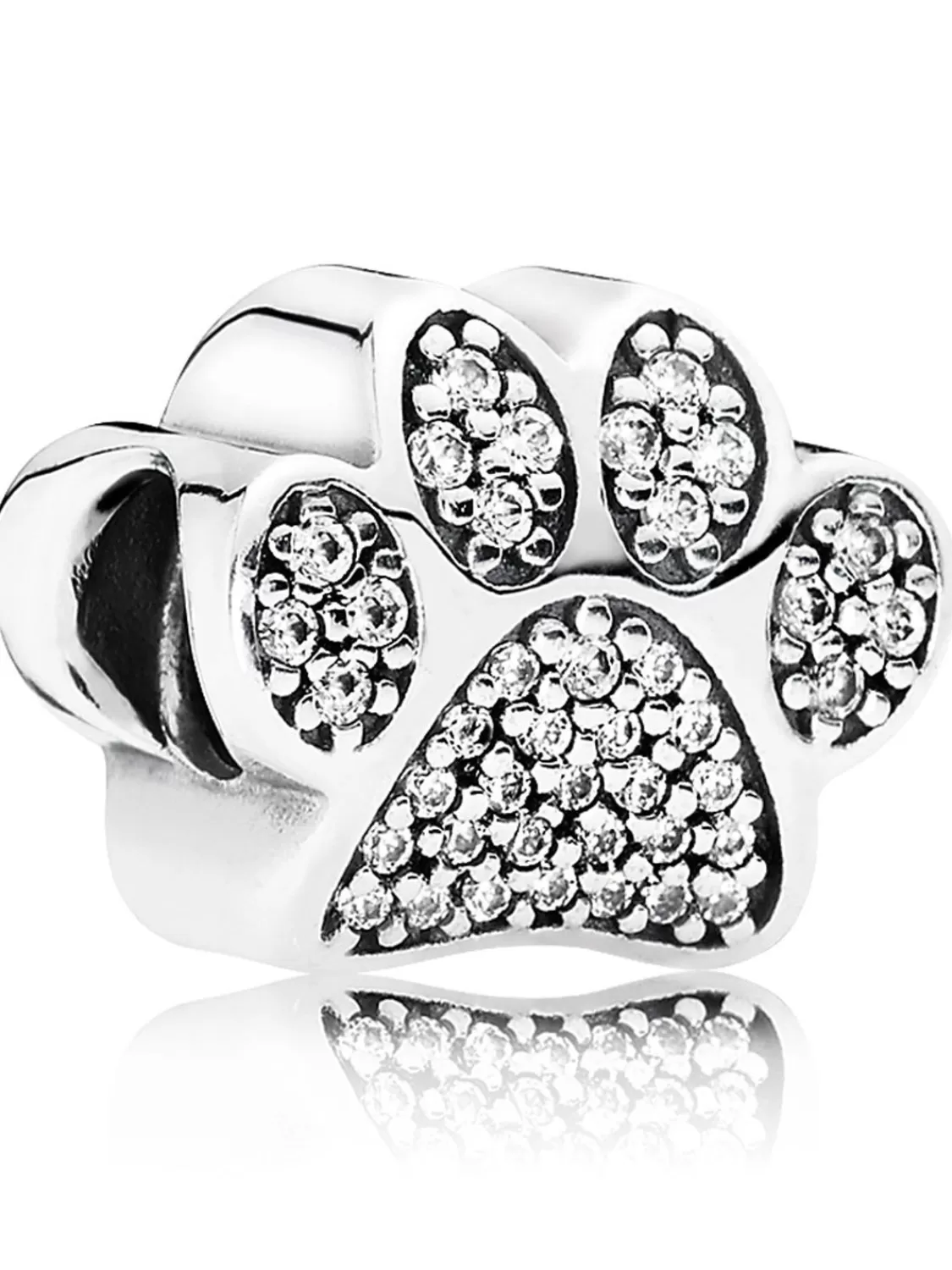 Pandora Charm Pave-Pfotchen | Damenschmuck