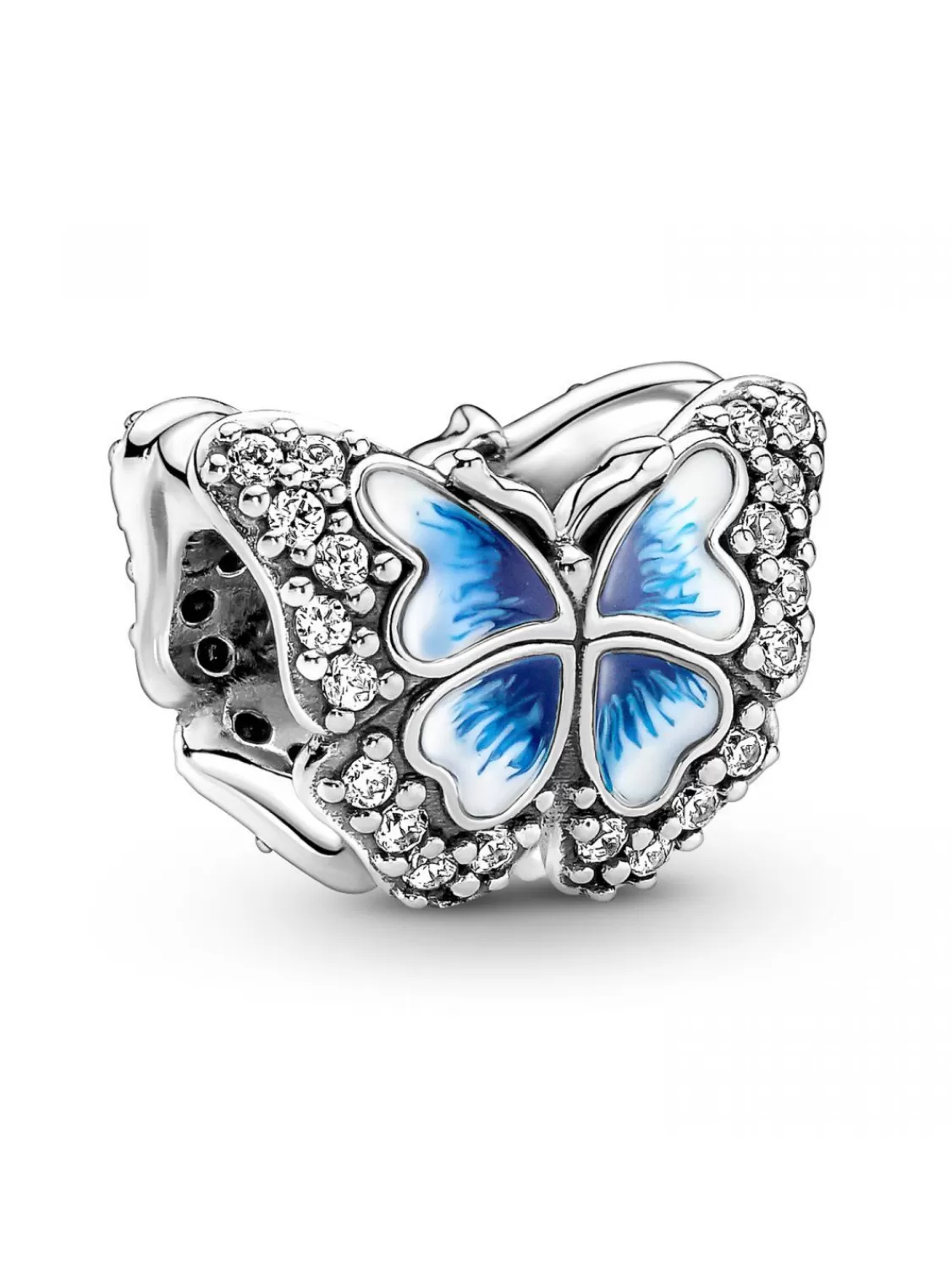 Pandora Charm Silber Blauer Schmetterling | Damenschmuck