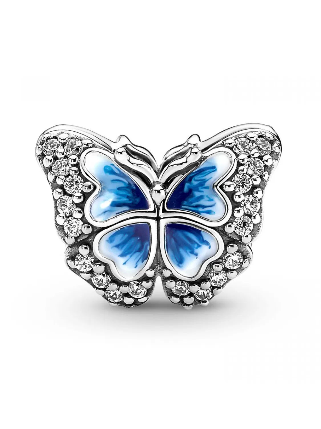 Pandora Charm Silber Blauer Schmetterling | Damenschmuck