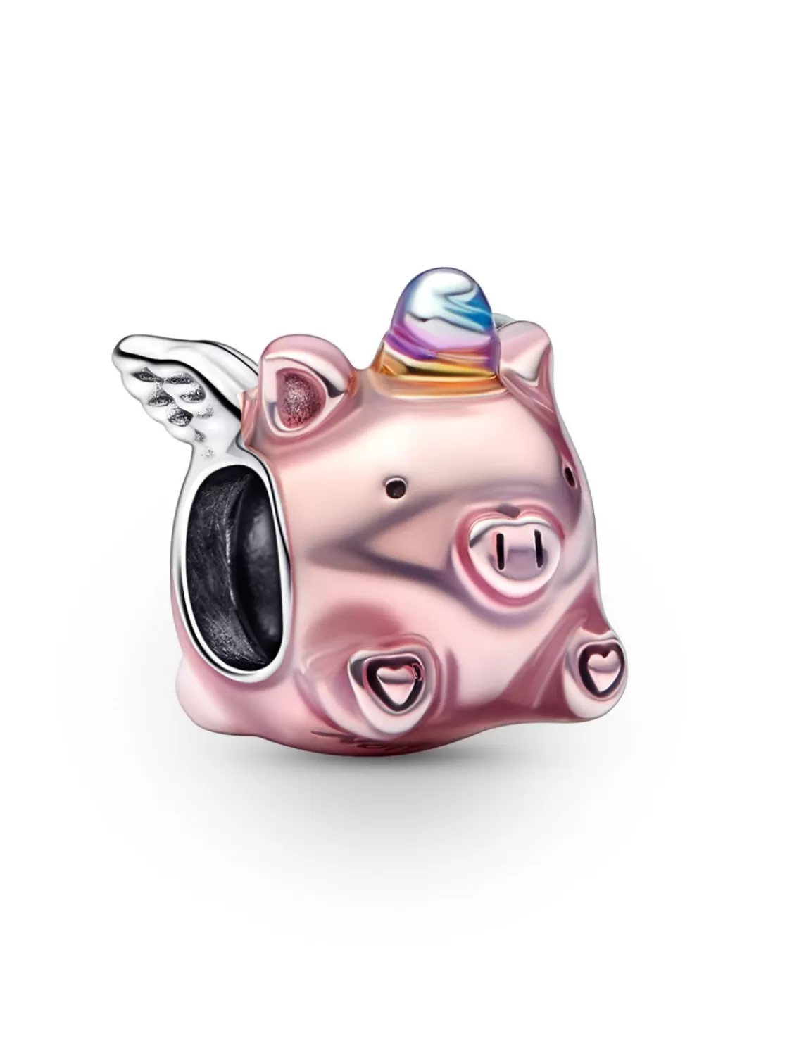 Pandora Charm Silber Fliegendes Einhorn-Schwein | Damenschmuck