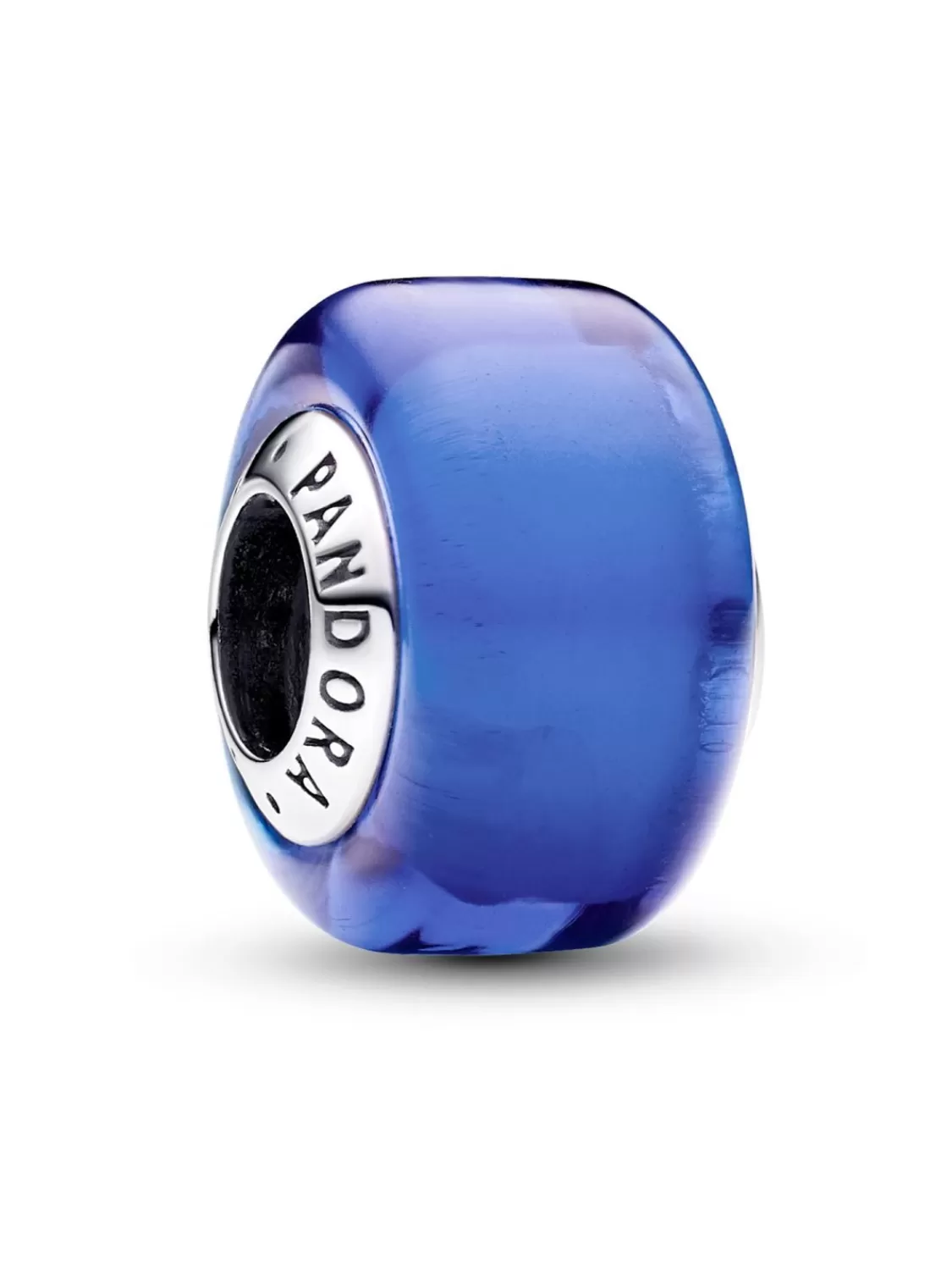 Pandora Charm Silber Muranoglas Blau Mini | Damenschmuck