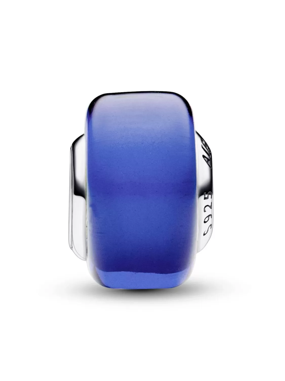 Pandora Charm Silber Muranoglas Blau Mini | Damenschmuck