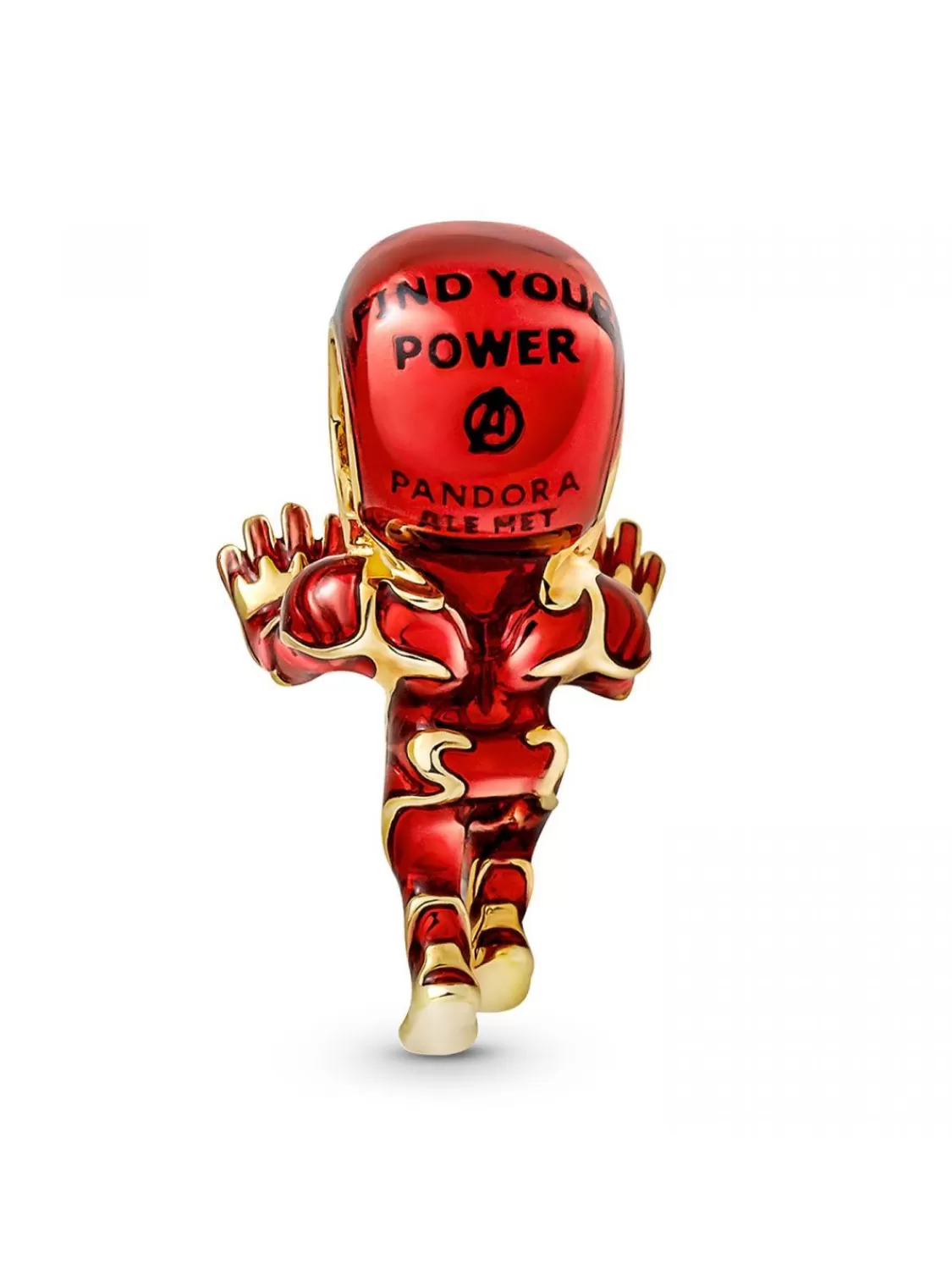 Pandora Charm The Avengers Iron Man Rosegoldfarben | Damenschmuck