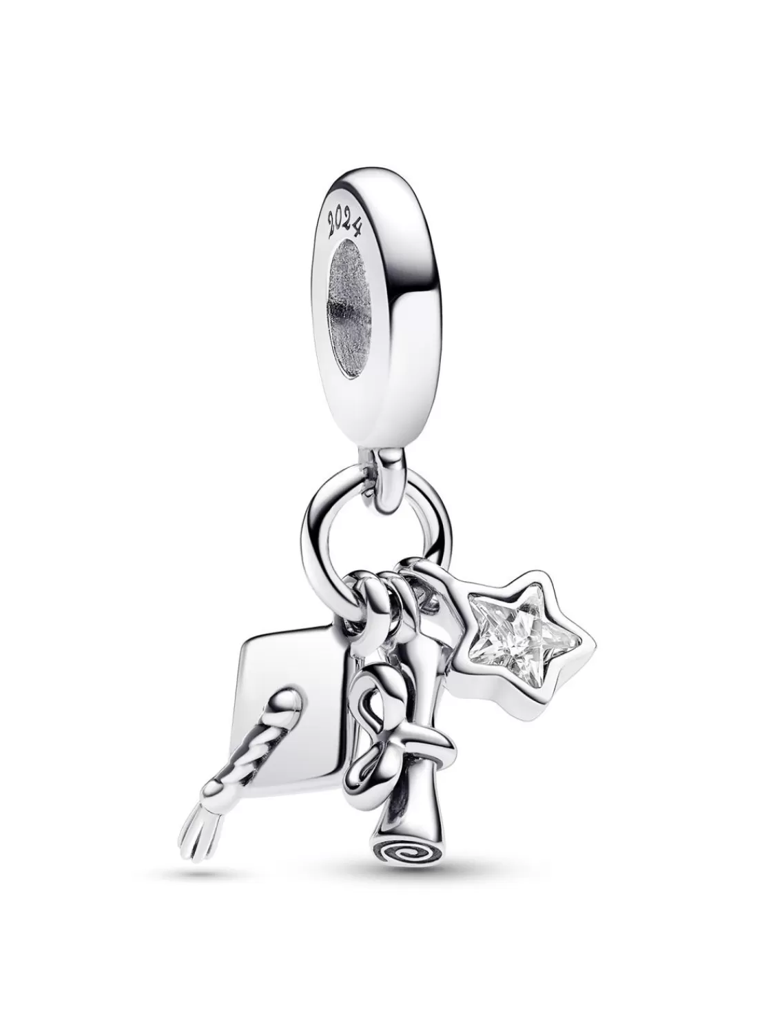 Pandora Charm-Anhanger Abschluss 2024 Silber | Damenschmuck