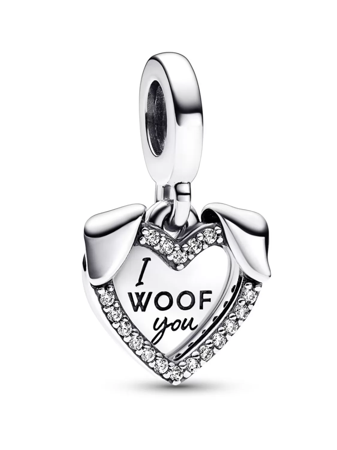 Pandora Charm-Anhanger Herz & Hund | Damenschmuck