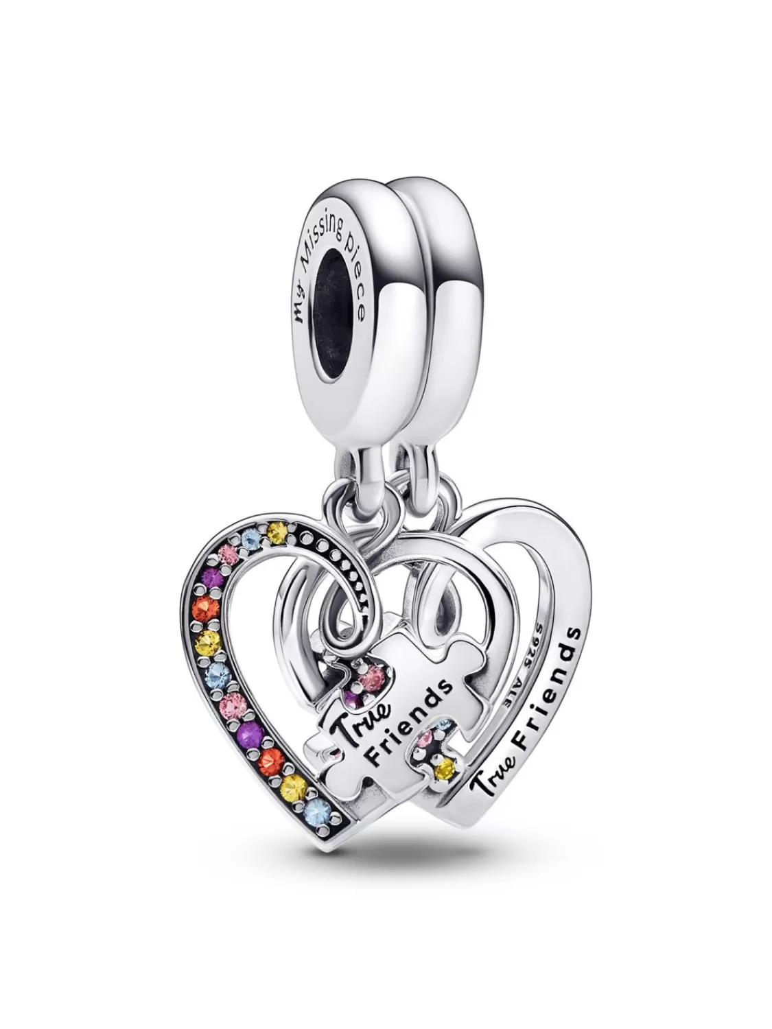 Pandora Charm-Anhanger Herzen Mit Puzzleteilen | Damenschmuck