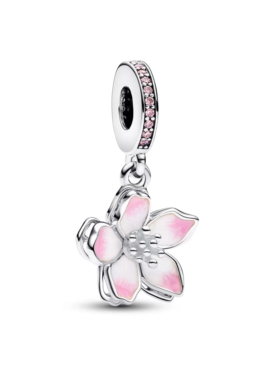 Pandora Charm-Anhanger Silber Kirschblute | Damenschmuck