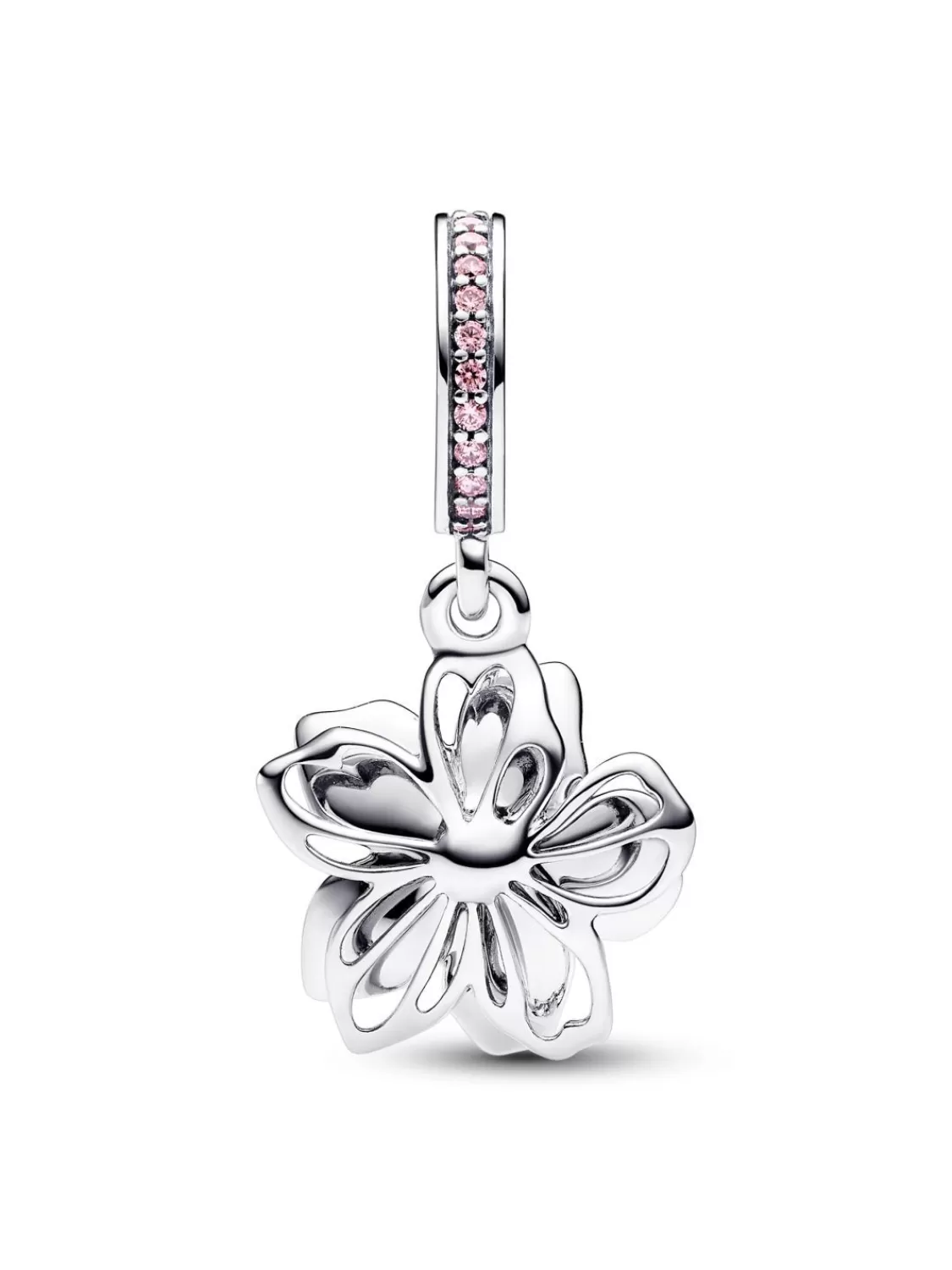 Pandora Charm-Anhanger Silber Kirschblute | Damenschmuck