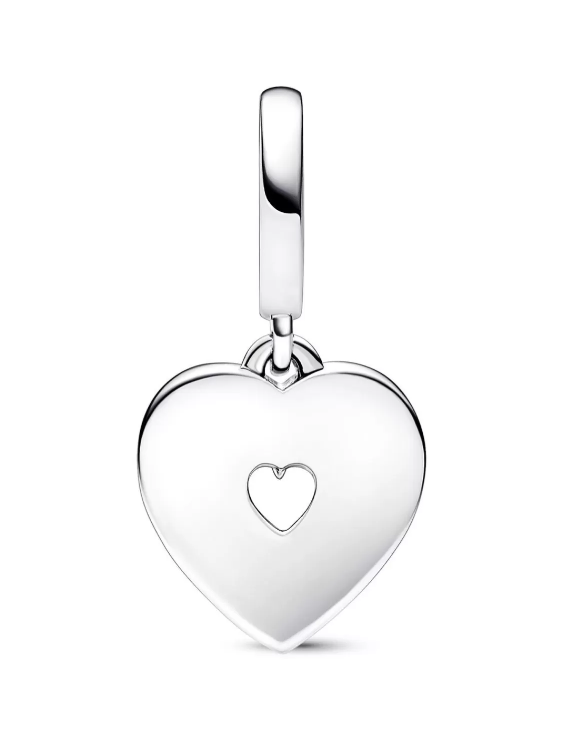 Pandora Charm-Anhanger Silber Perlmuttartiges Weises Herz | Damenschmuck