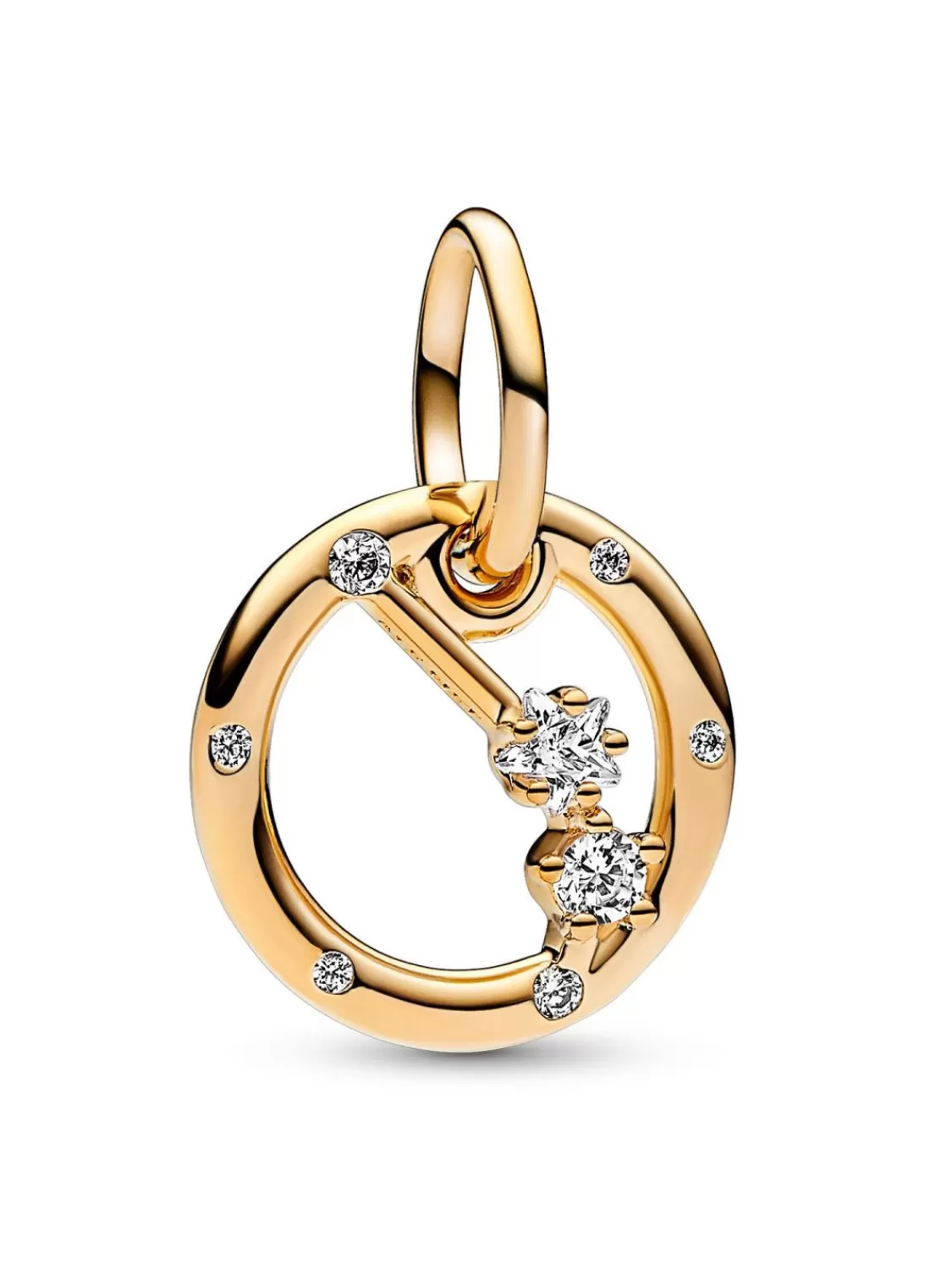 Pandora Charm-Anhanger Sternzeichen Widder Goldfarben | Damenschmuck