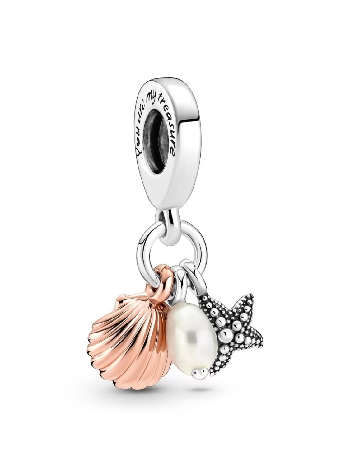 Pandora Charm-Anhanger Suswasserperle, Seestern Und Muschel | Damenschmuck