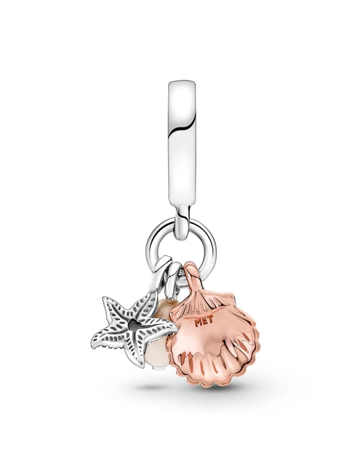 Pandora Charm-Anhanger Suswasserperle, Seestern Und Muschel | Damenschmuck