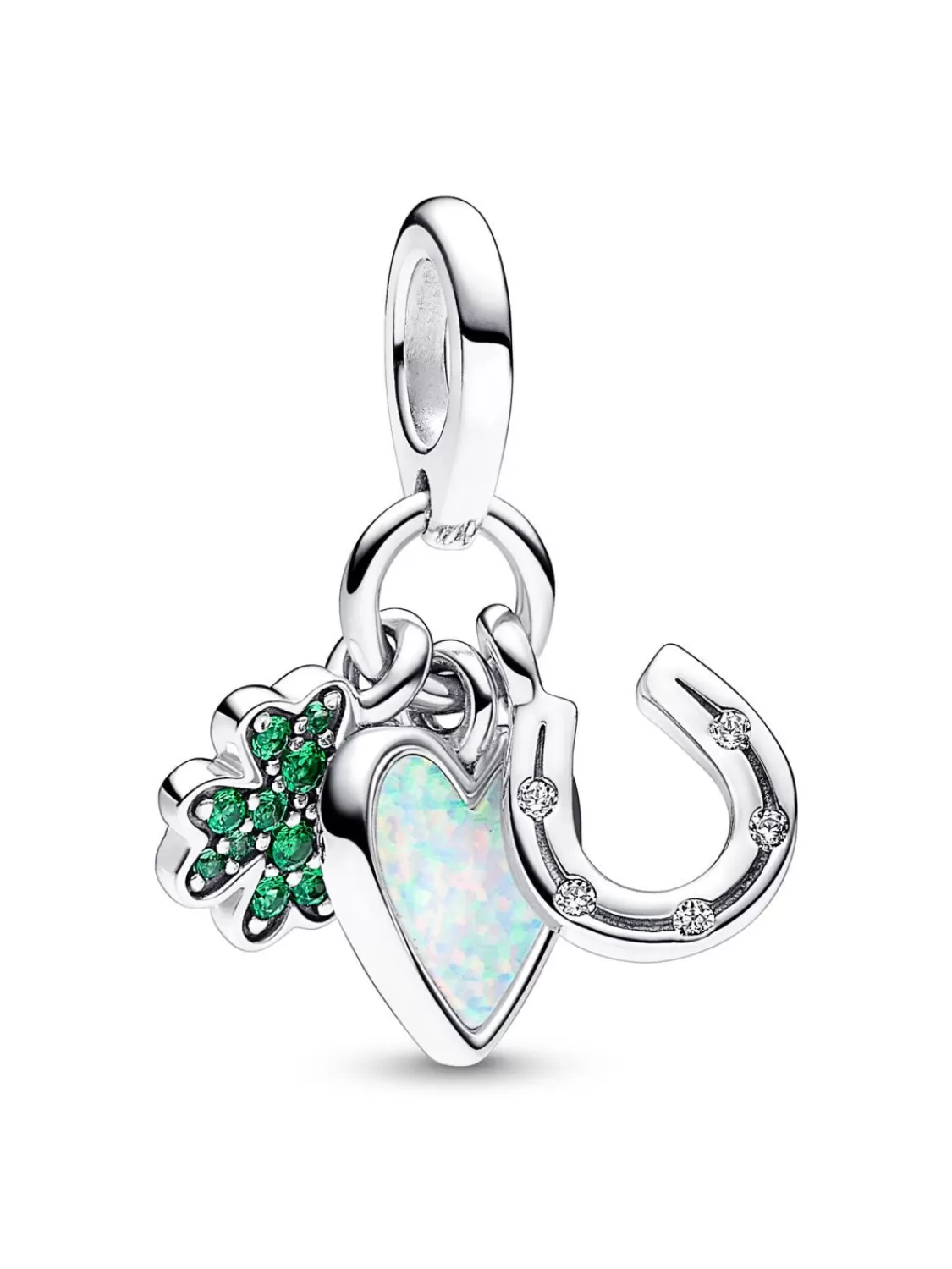 Pandora Charm-Anhanger Vierblattriges Kleeblatt, Herz Und Hufeisen | Damenschmuck