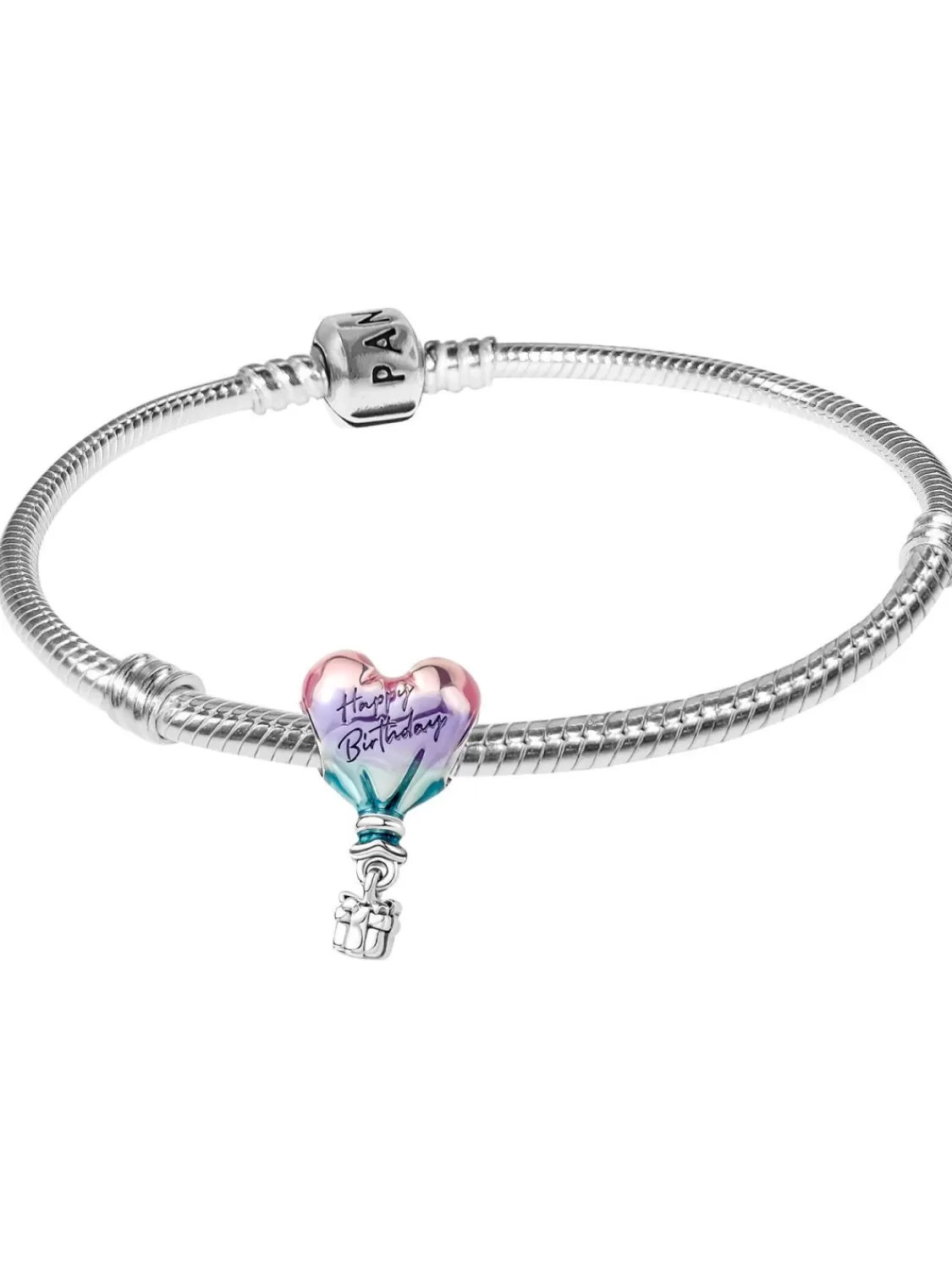 Pandora Damen-Armband Happy Birthday Heisluftballon Geschenkset | Damenschmuck