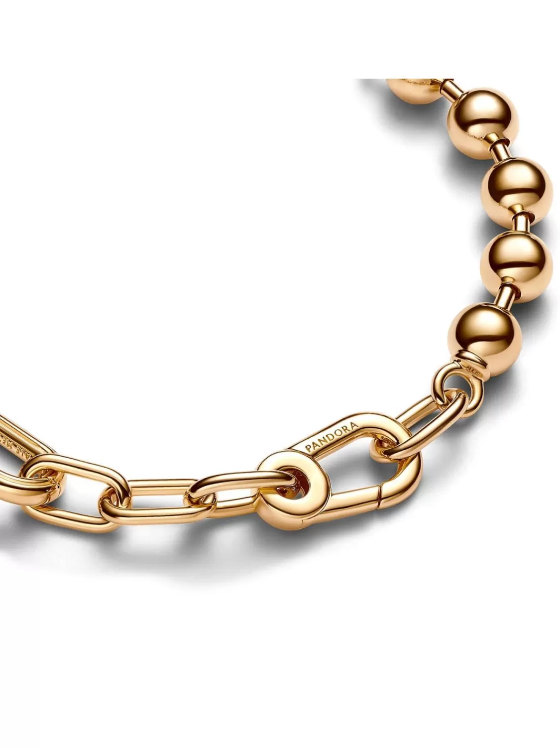 Pandora Damenarmband Kugeln Goldfarben | Damenschmuck