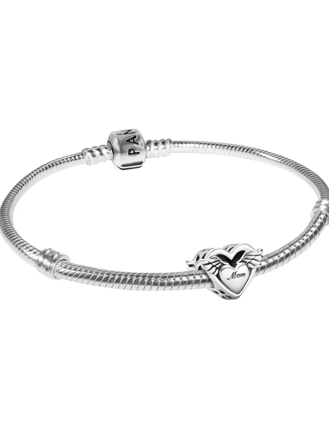 Pandora Damen-Armband Silber Engelsflugel & Mum | Damenschmuck