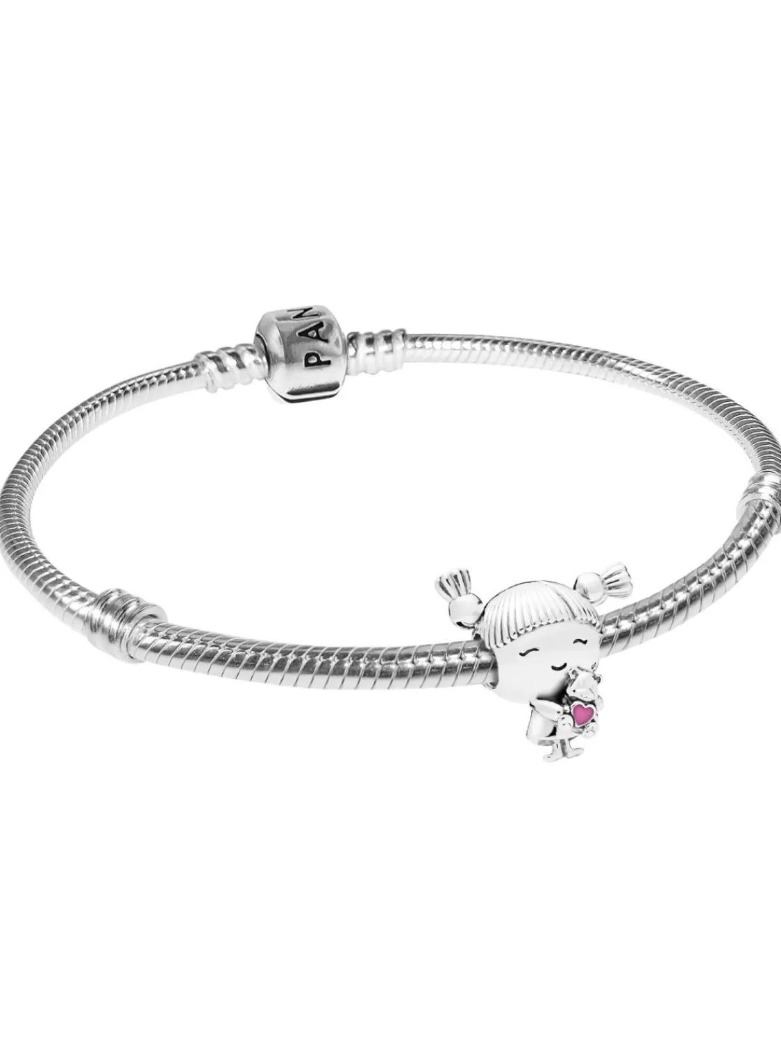 Pandora Damen-Armband Silber Girl With Pigtails | Damenschmuck