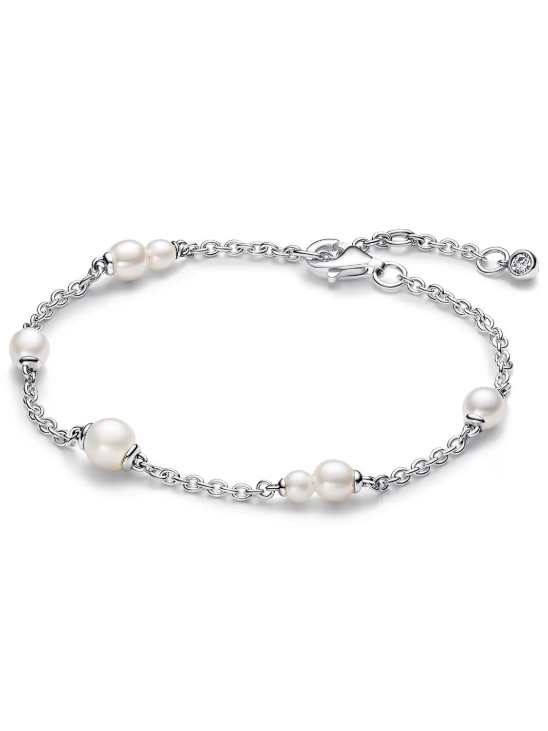 Pandora Damen-Armband Silber Mit Suswasser-Zuchtperlen | Damenschmuck