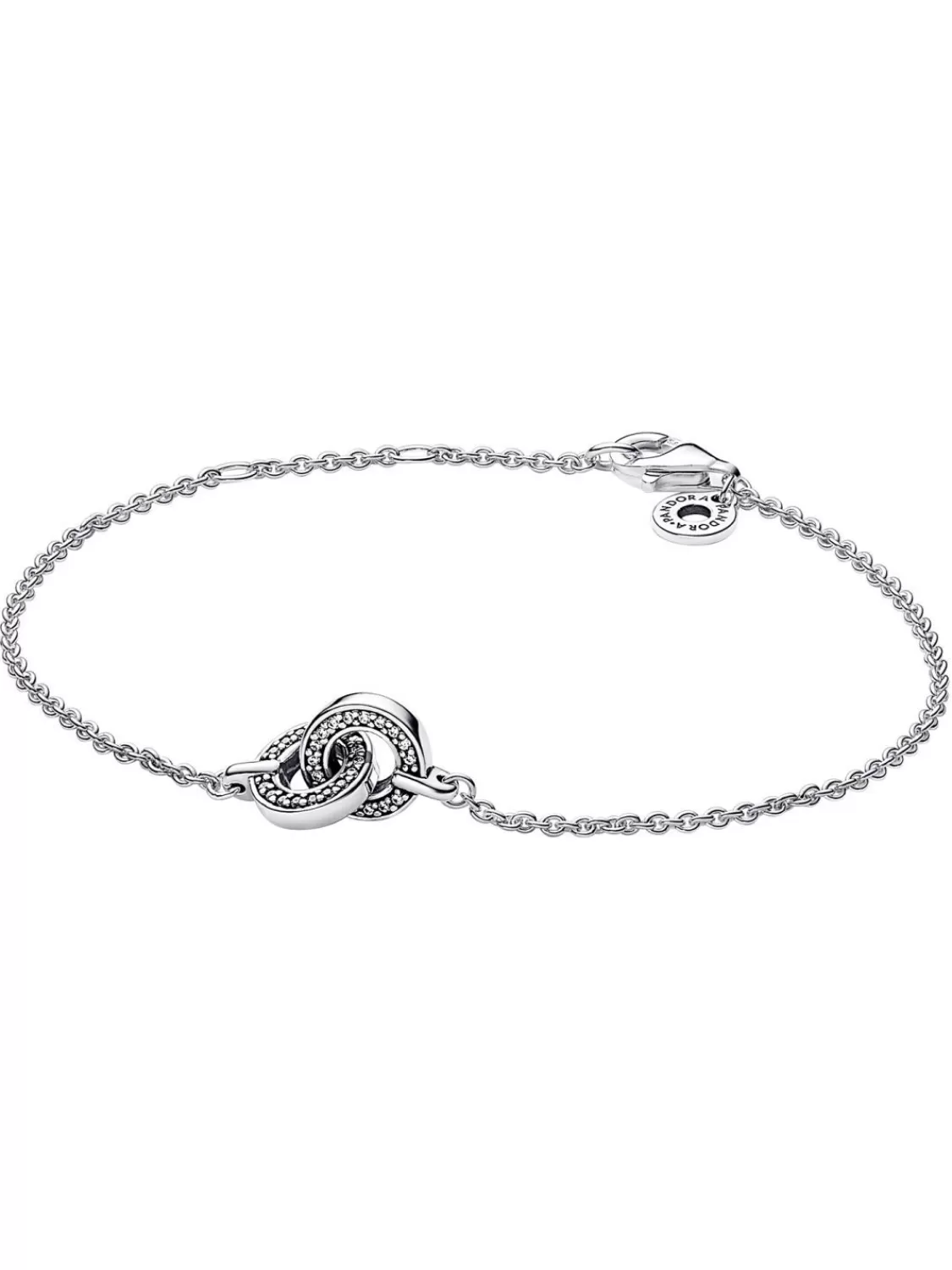 Pandora Damenarmband Verschlungenes Pave | Damenschmuck