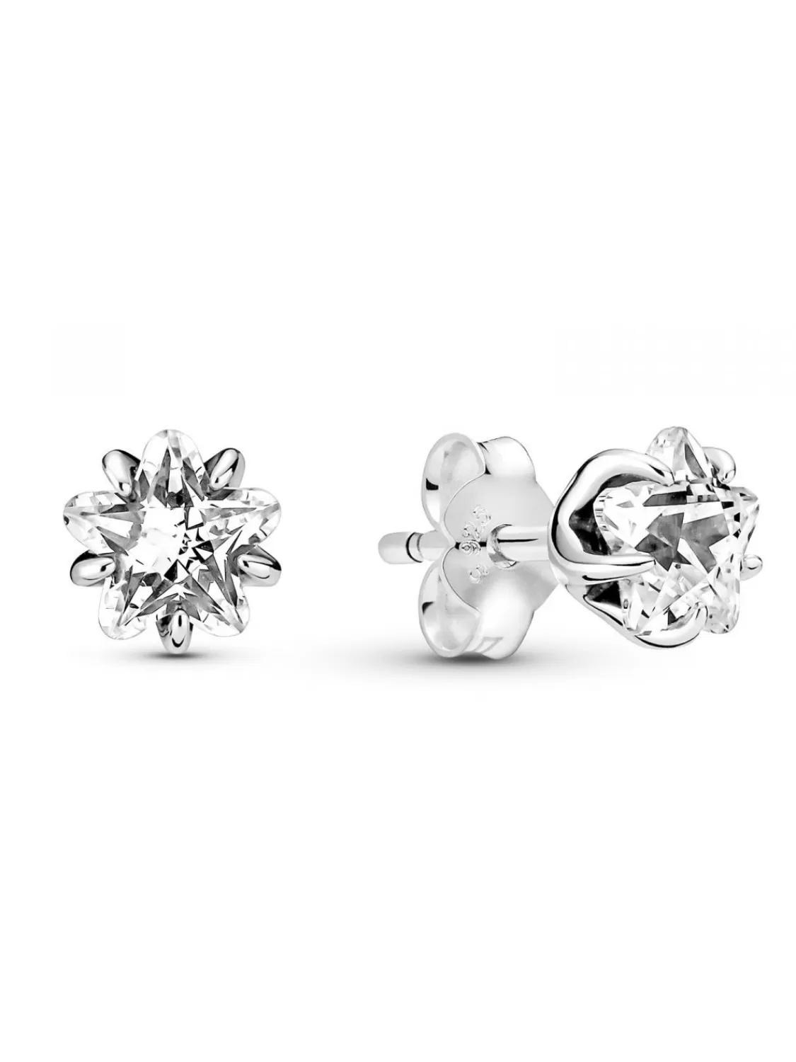 Pandora Damen-Ohrringe Himmlisch Funkelnder Stern Silber | Damenschmuck