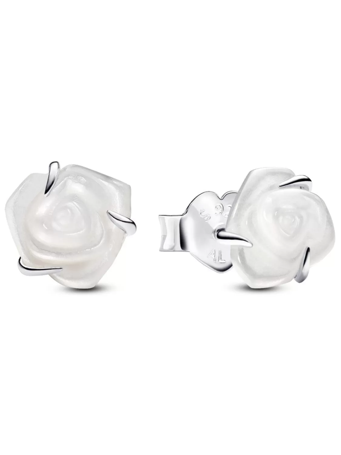 Pandora Damen-Ohrringe Weise Bluhende Rose Silber | Damenschmuck