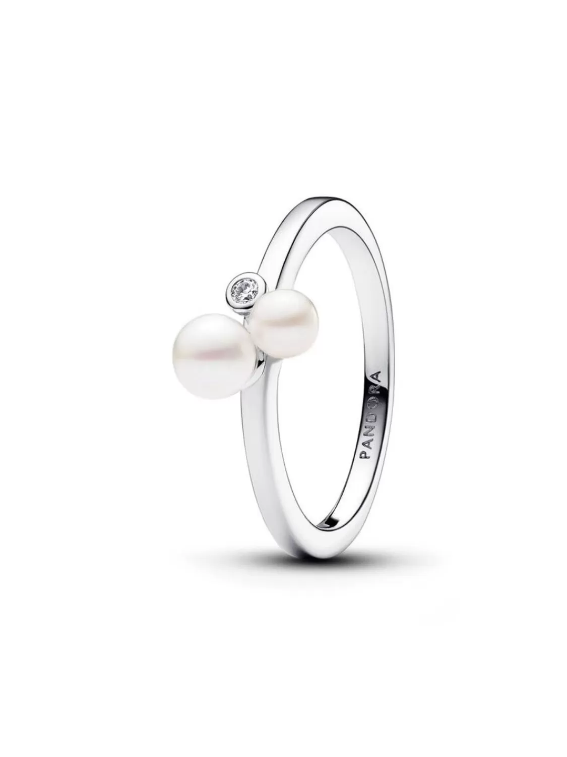 Pandora Damenring Duo Suswasser-Zuchtperlen Silber | Damenschmuck