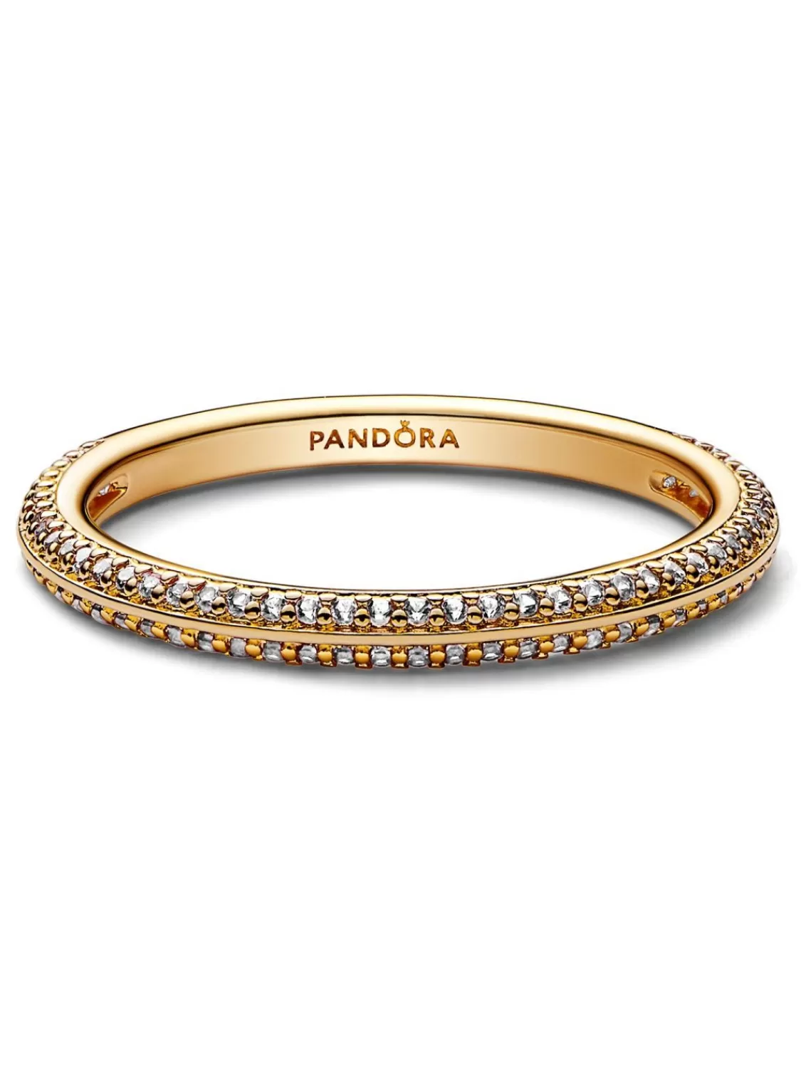 Pandora Damen-Ring Goldfarben Pave | Damenschmuck