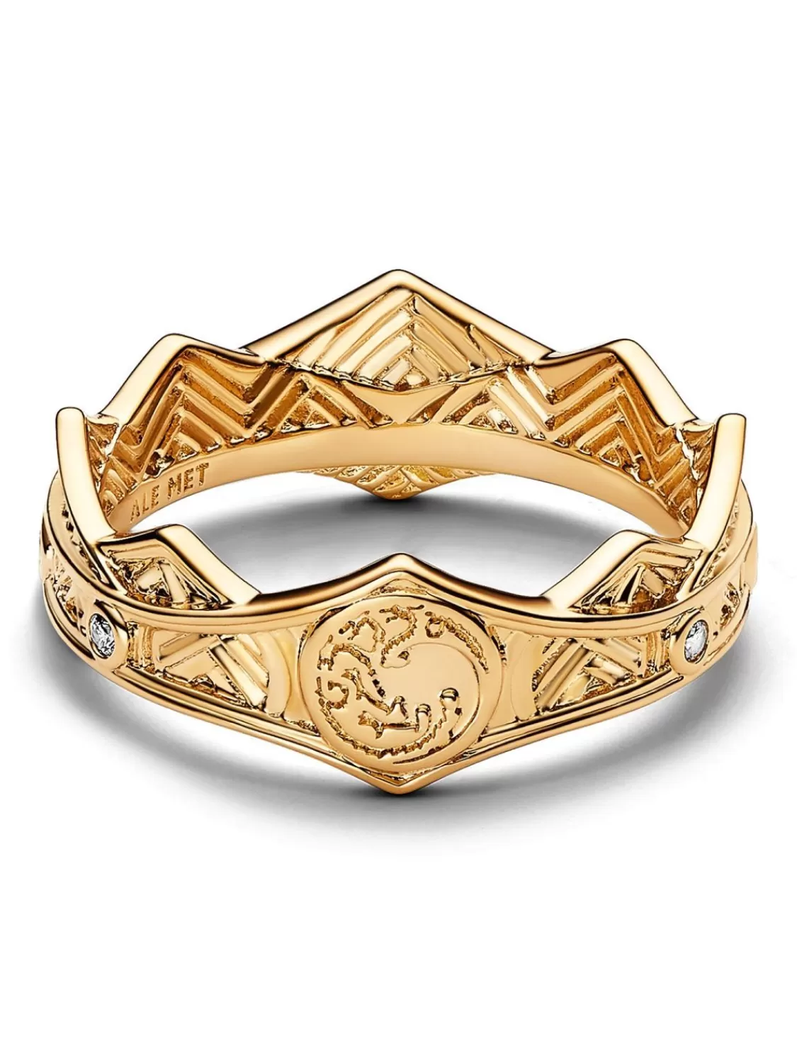 Pandora Damen-Ring House Of The Dragon Krone Goldfarben | Damenschmuck