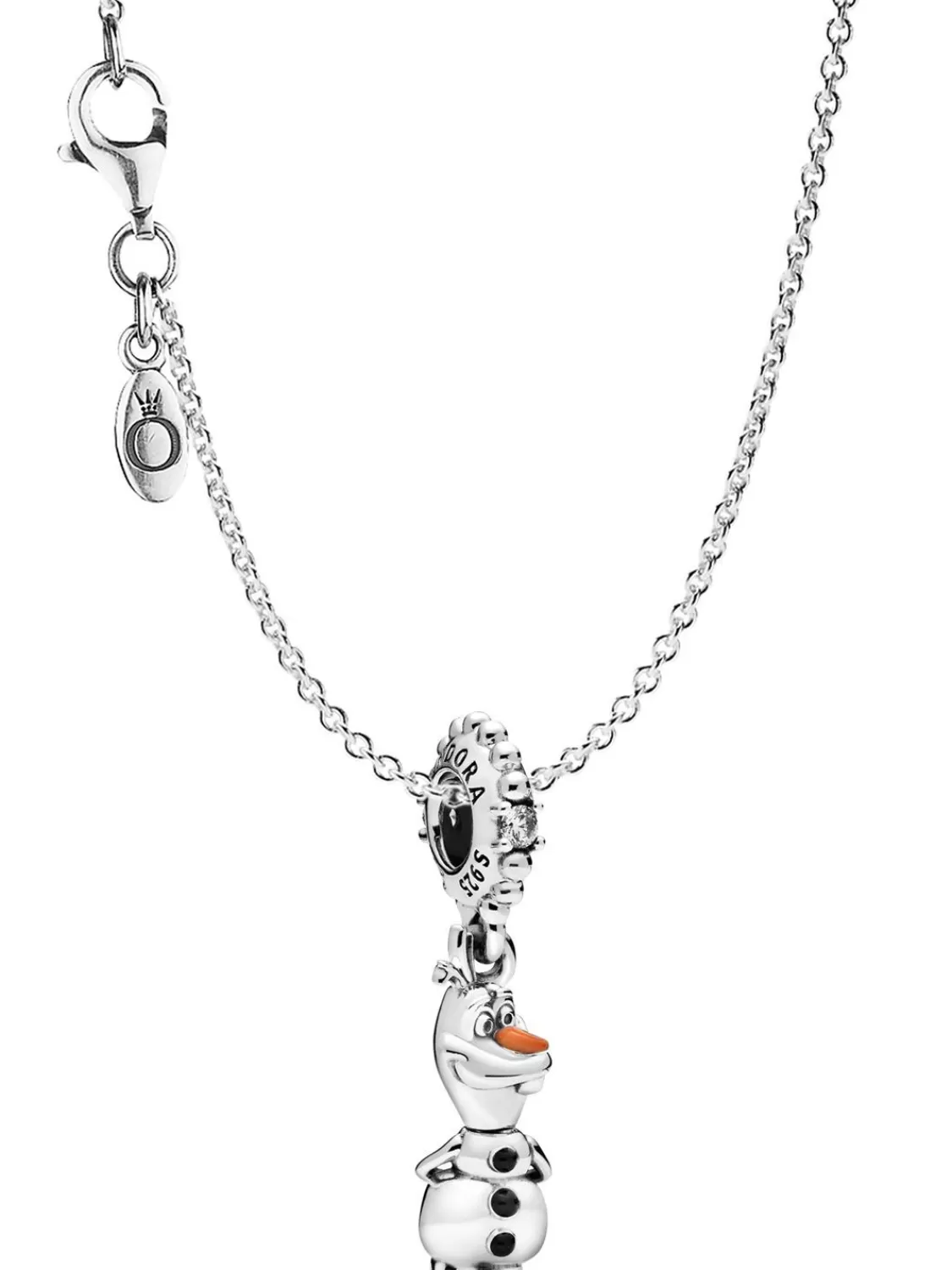 Pandora Halskette Silber 925 Disney Frozen Olaf | Damenschmuck