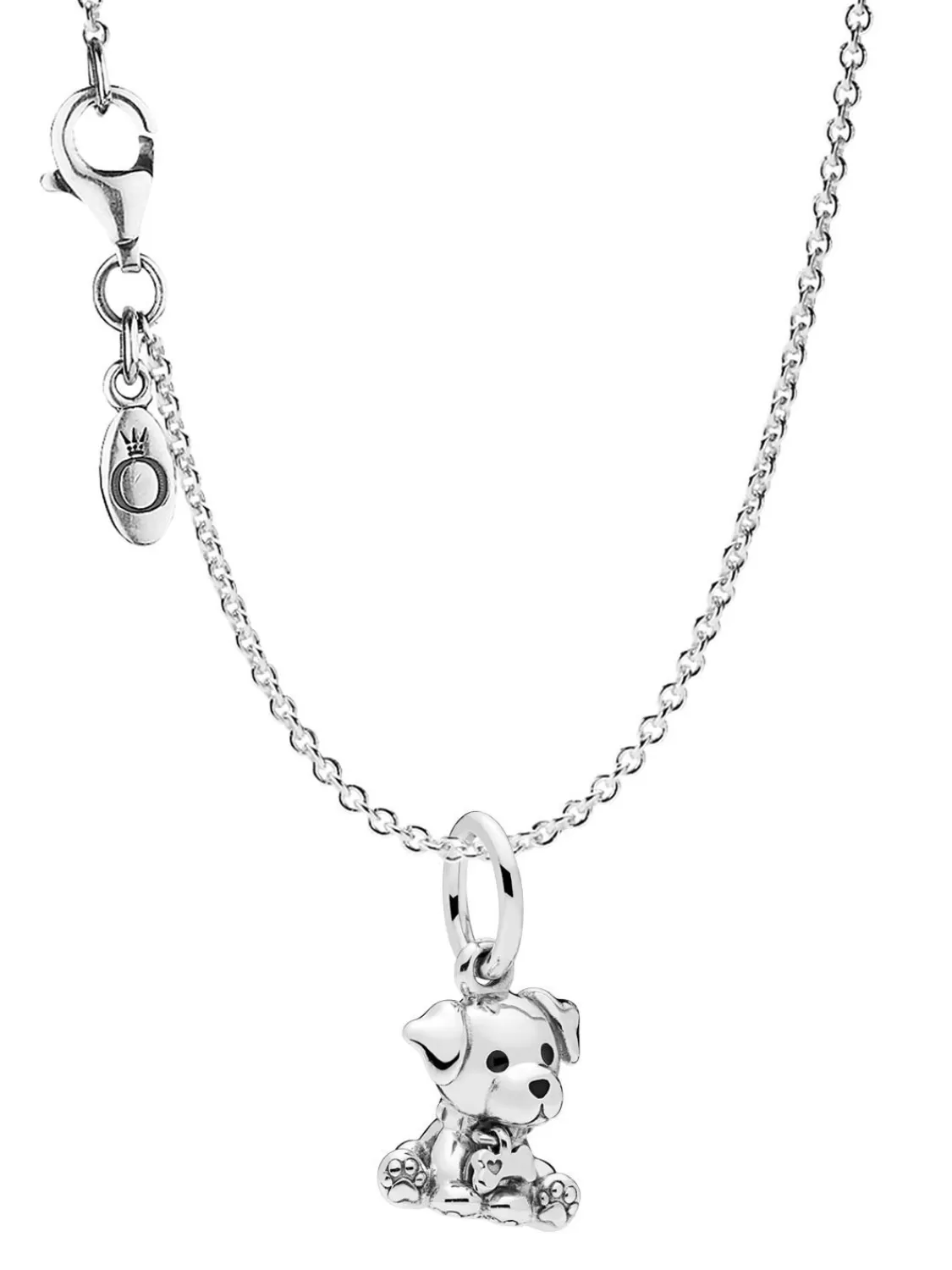 Pandora Halskette Silber 925 Mit Anhanger Labrador Puppy | Damenschmuck