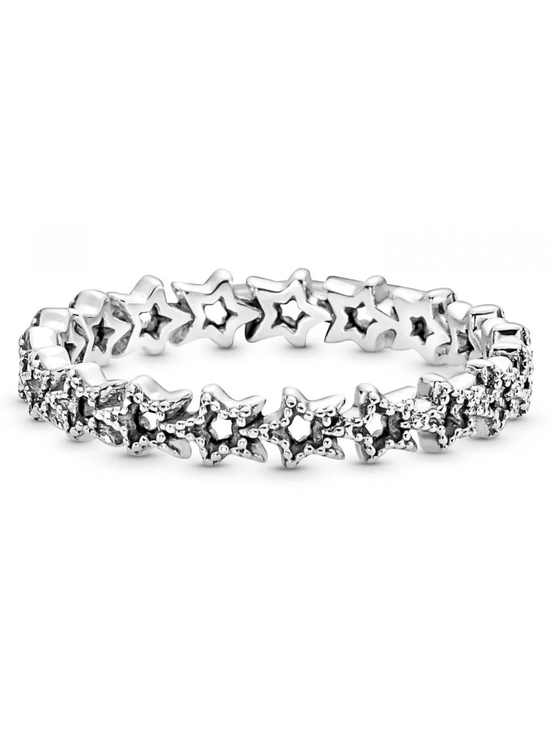 Pandora Ring Fur Damen Asymmetrische Sterne | Damenschmuck