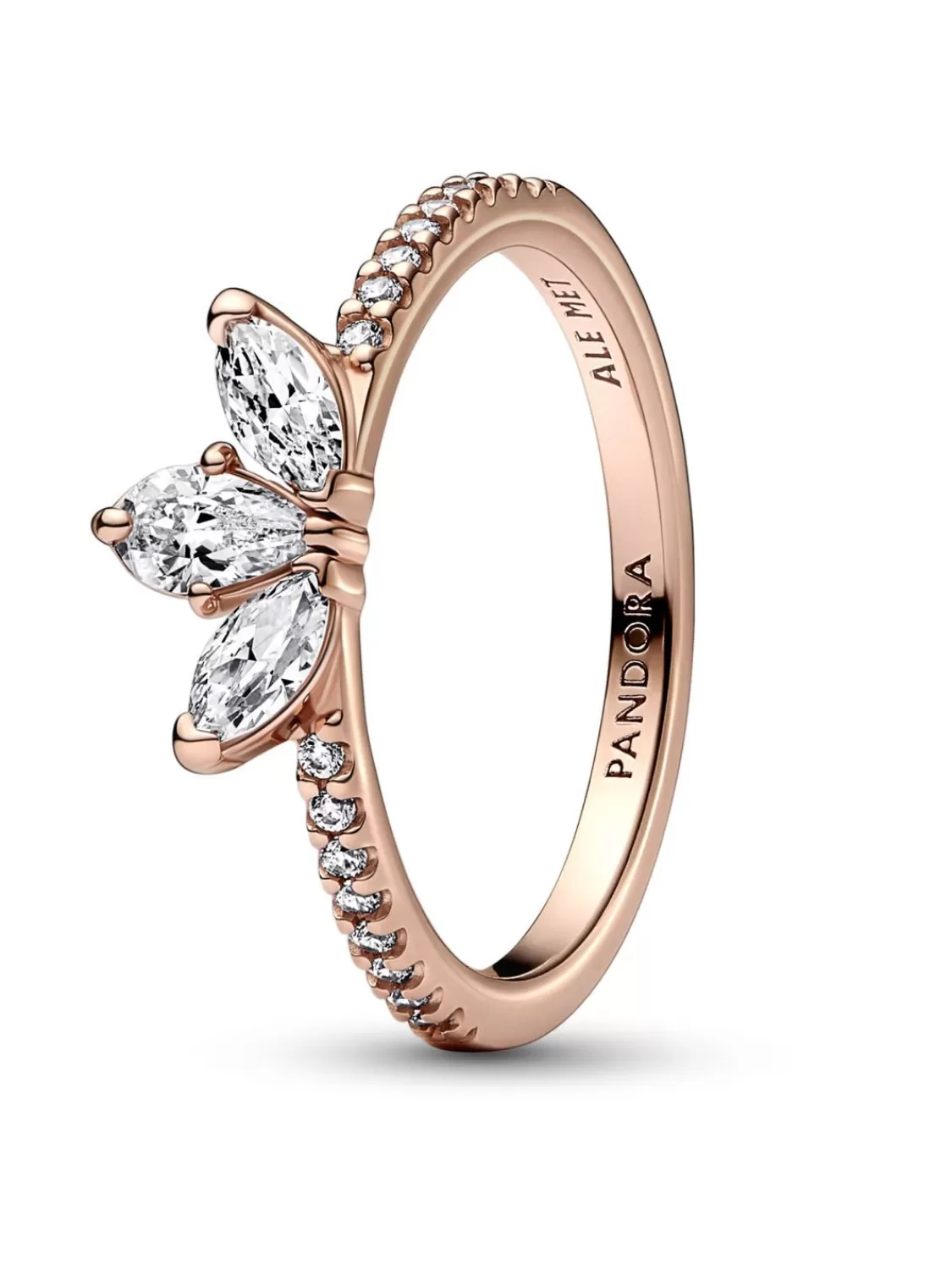 Pandora Ring Fur Damen Funkelndes Herbarium Rosegoldfarben | Damenschmuck