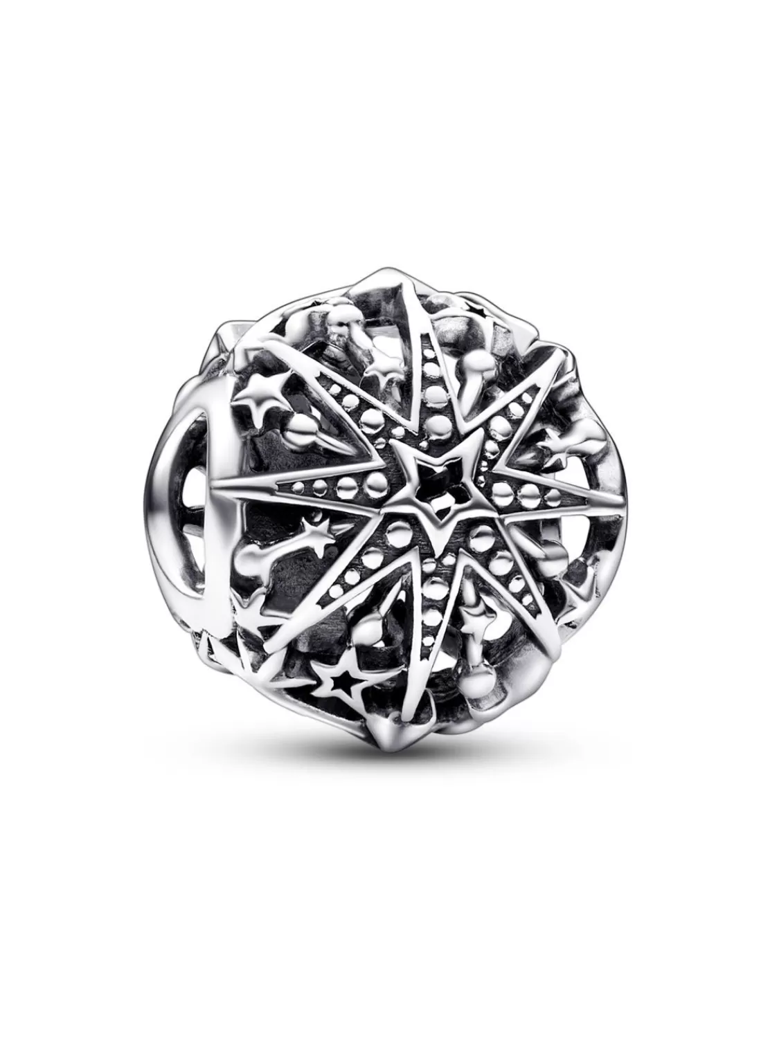 Pandora Silber Charm Himmlische Schneeflocke | Damenschmuck