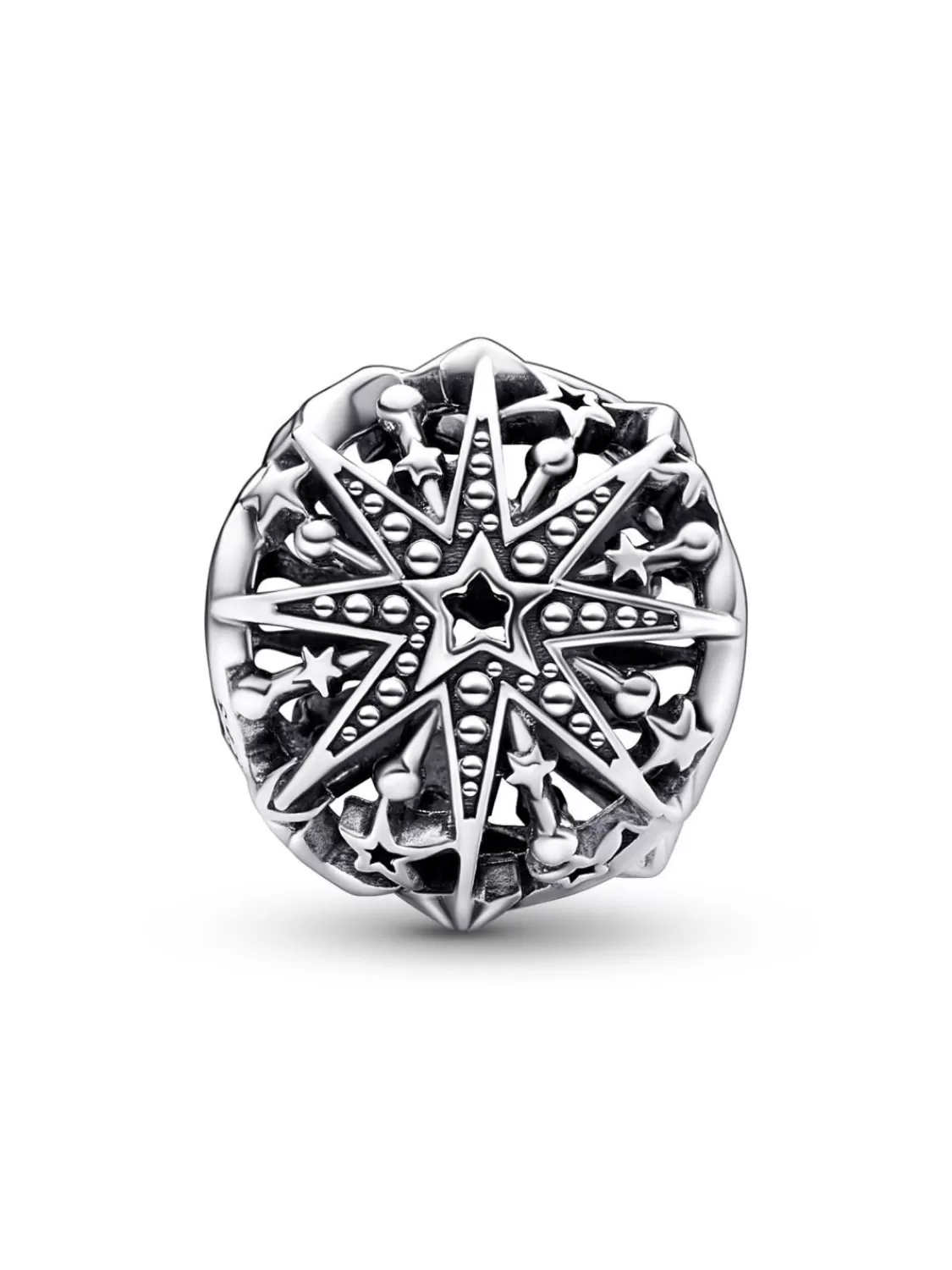 Pandora Silber Charm Himmlische Schneeflocke | Damenschmuck