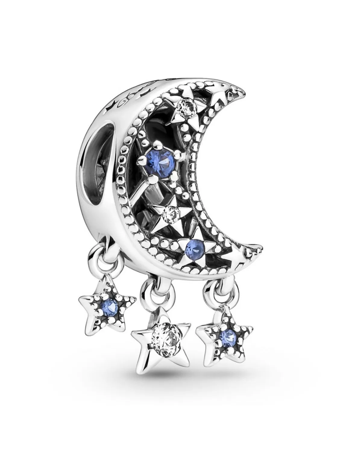 Pandora Silber Charm Mondsichel & Sterne | Damenschmuck