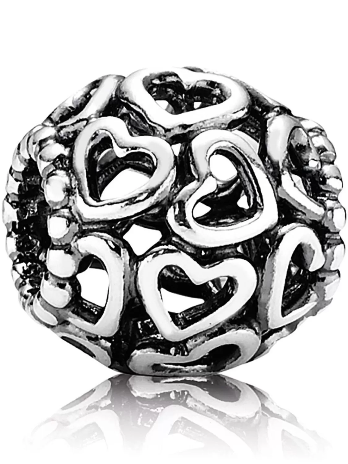 Pandora Silber Charm Offne Dein Herz | Damenschmuck